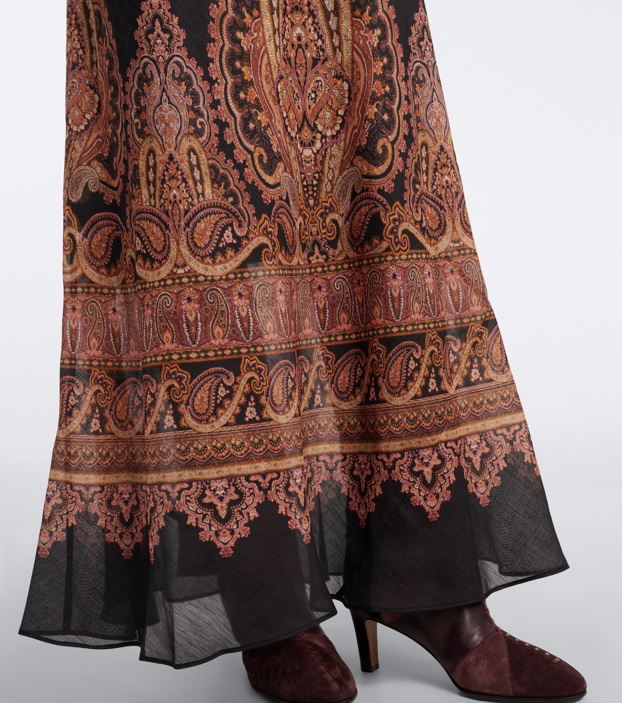 Zimmermann Zimmermann Ascent paisley linen and silk maxi dress