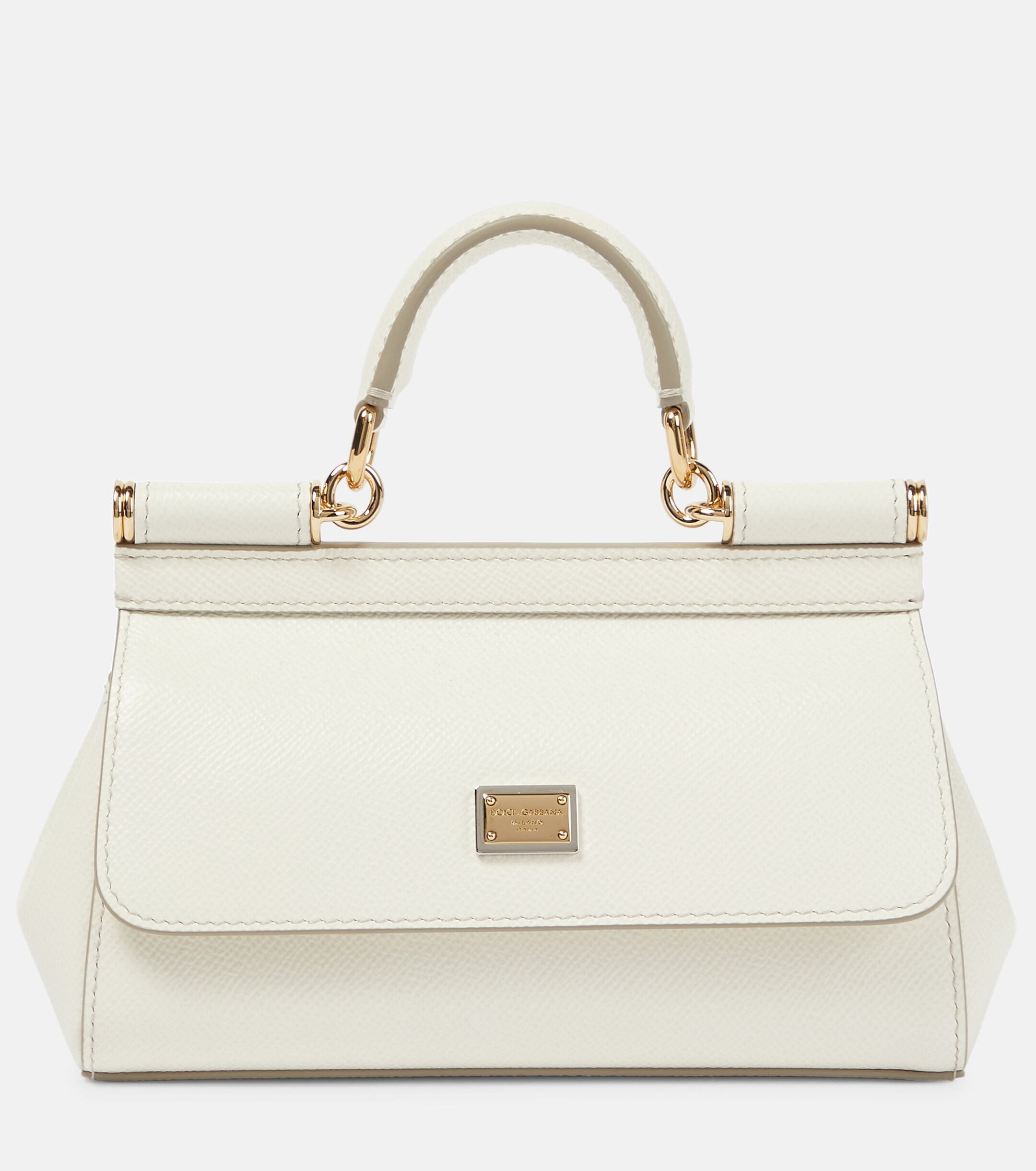 Dolce&Gabbana Sicily Small leather shoulder bag