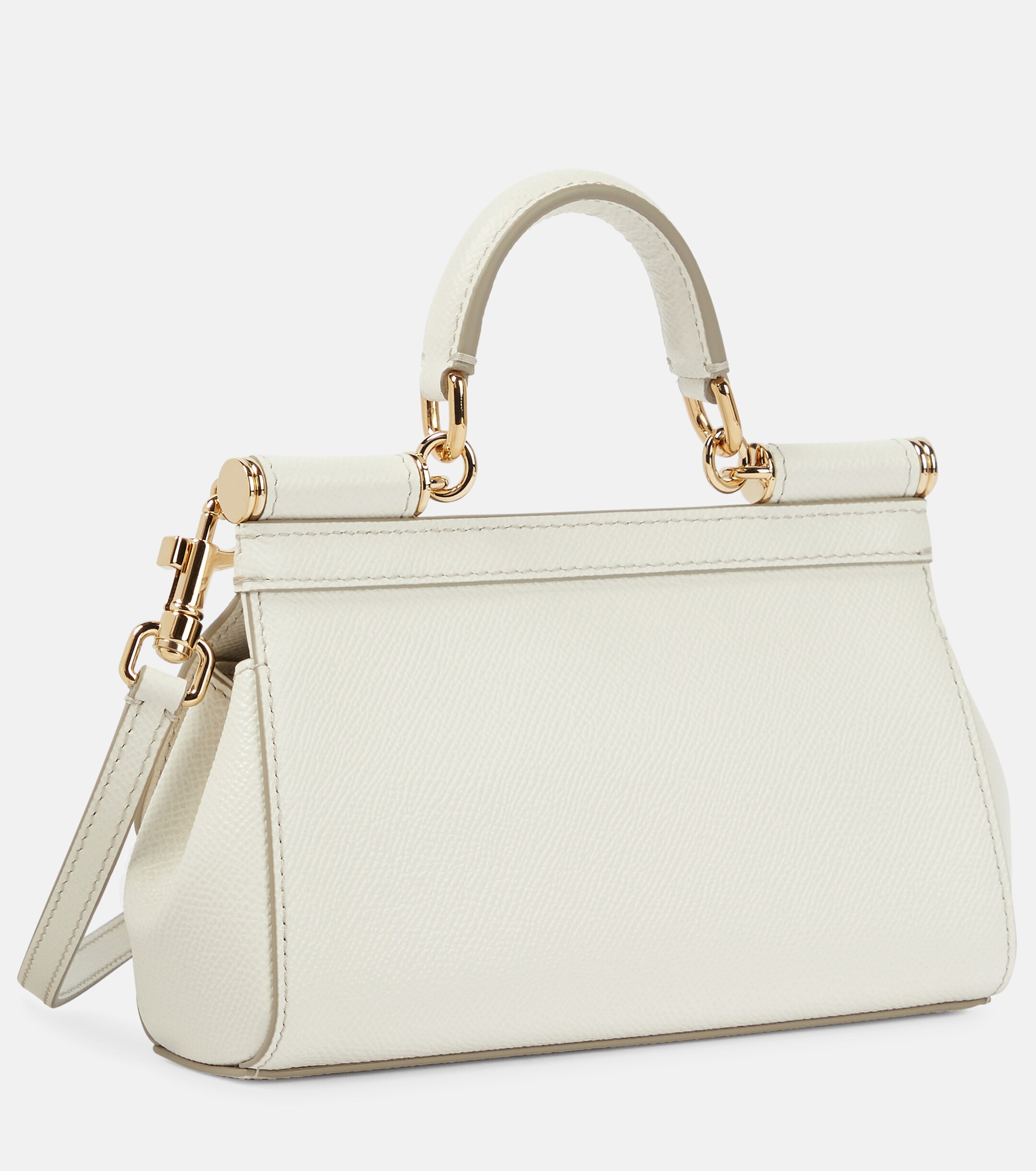 Dolce&Gabbana Sicily Small leather shoulder bag