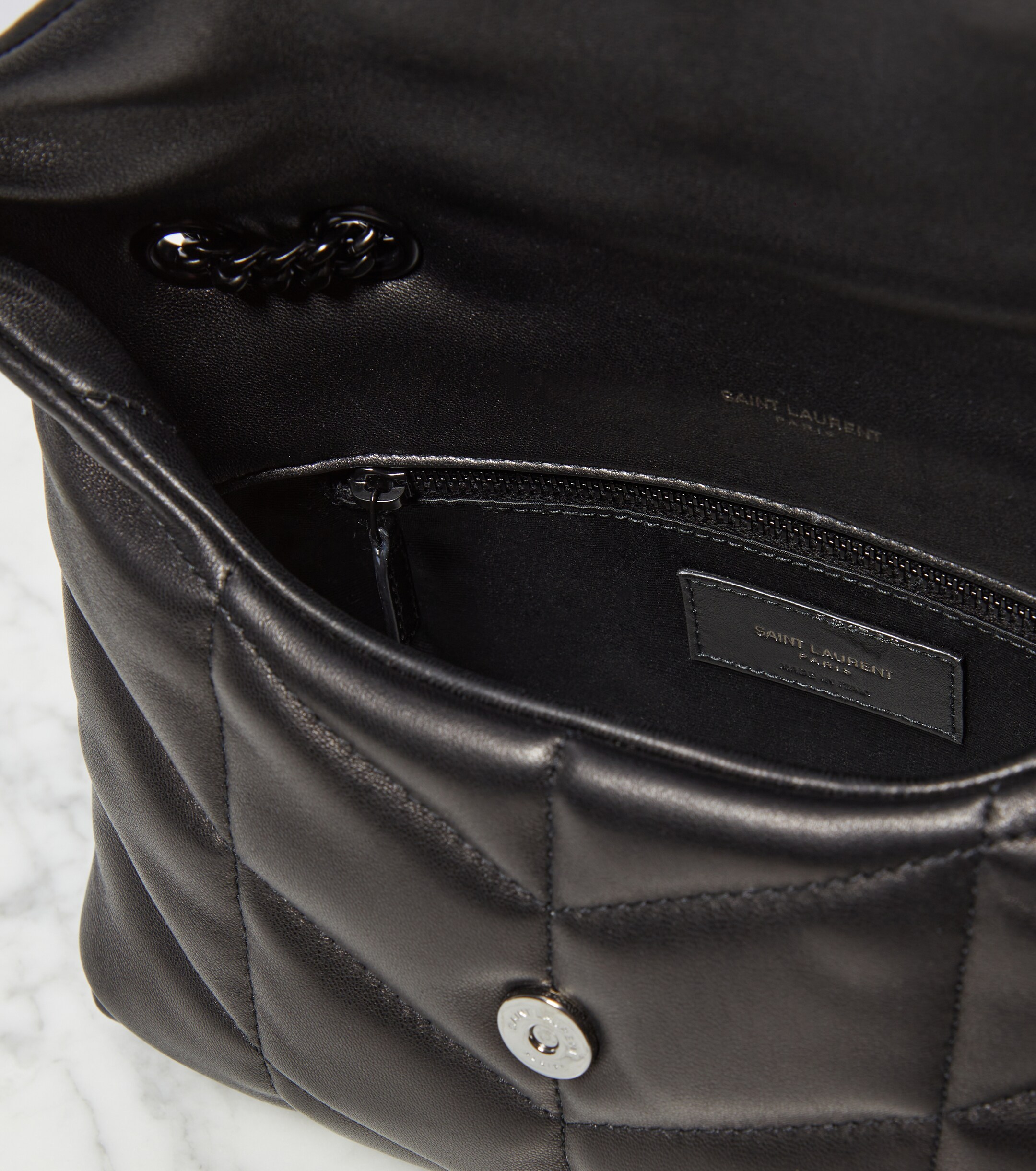 Saint Laurent Puffer Toy leather shoulder bag