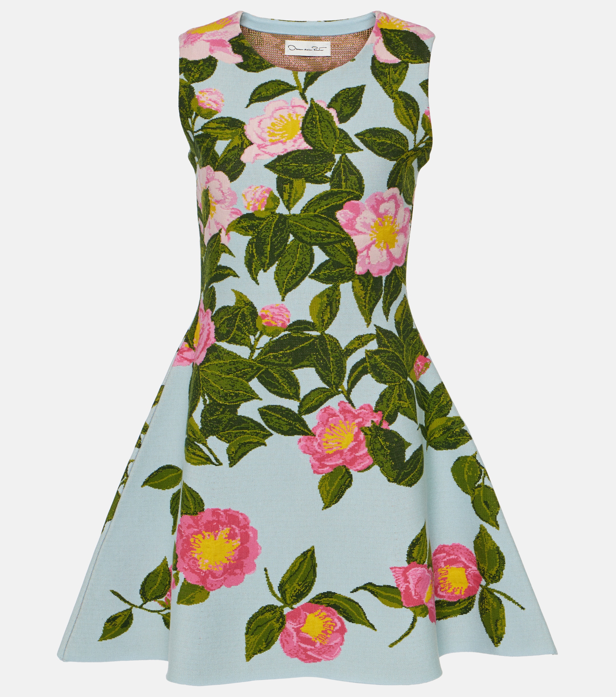 Oscar de la Renta Printed minidress