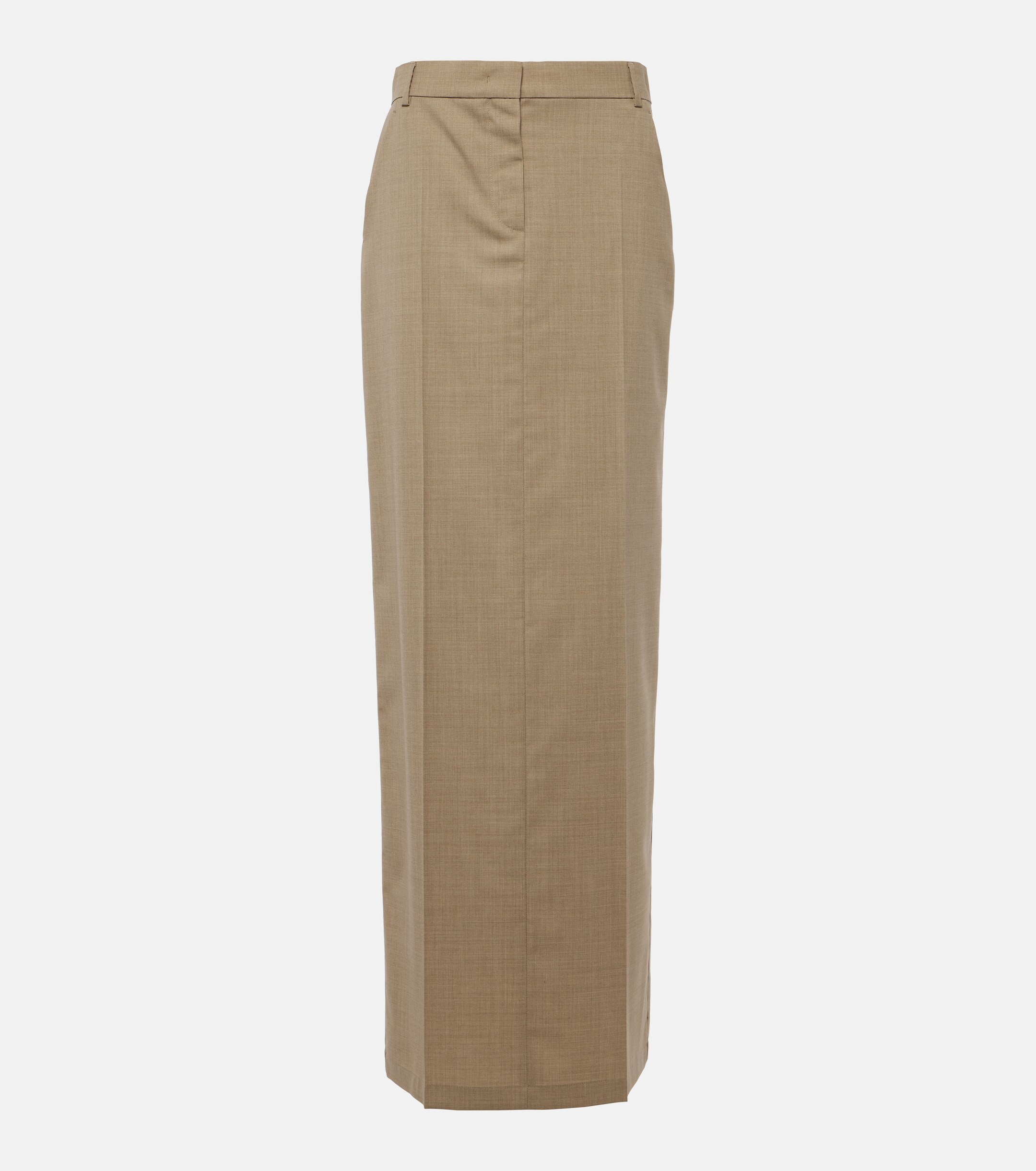 Max Mara Circe virgin wool maxi skirt