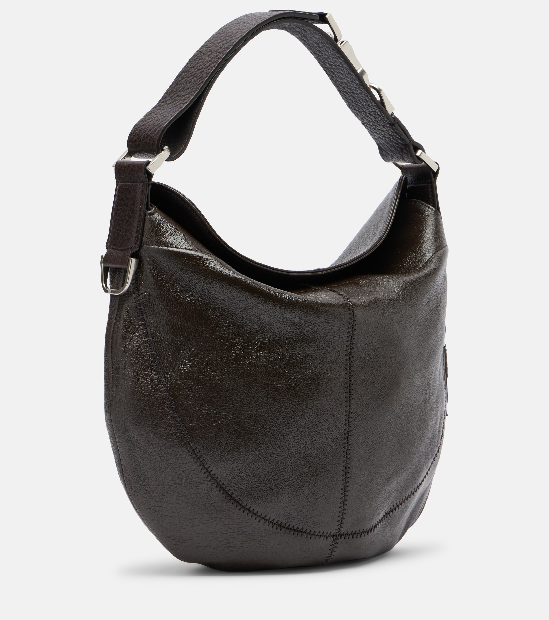 Lemaire Quiver Clip Medium leather shoulder bag