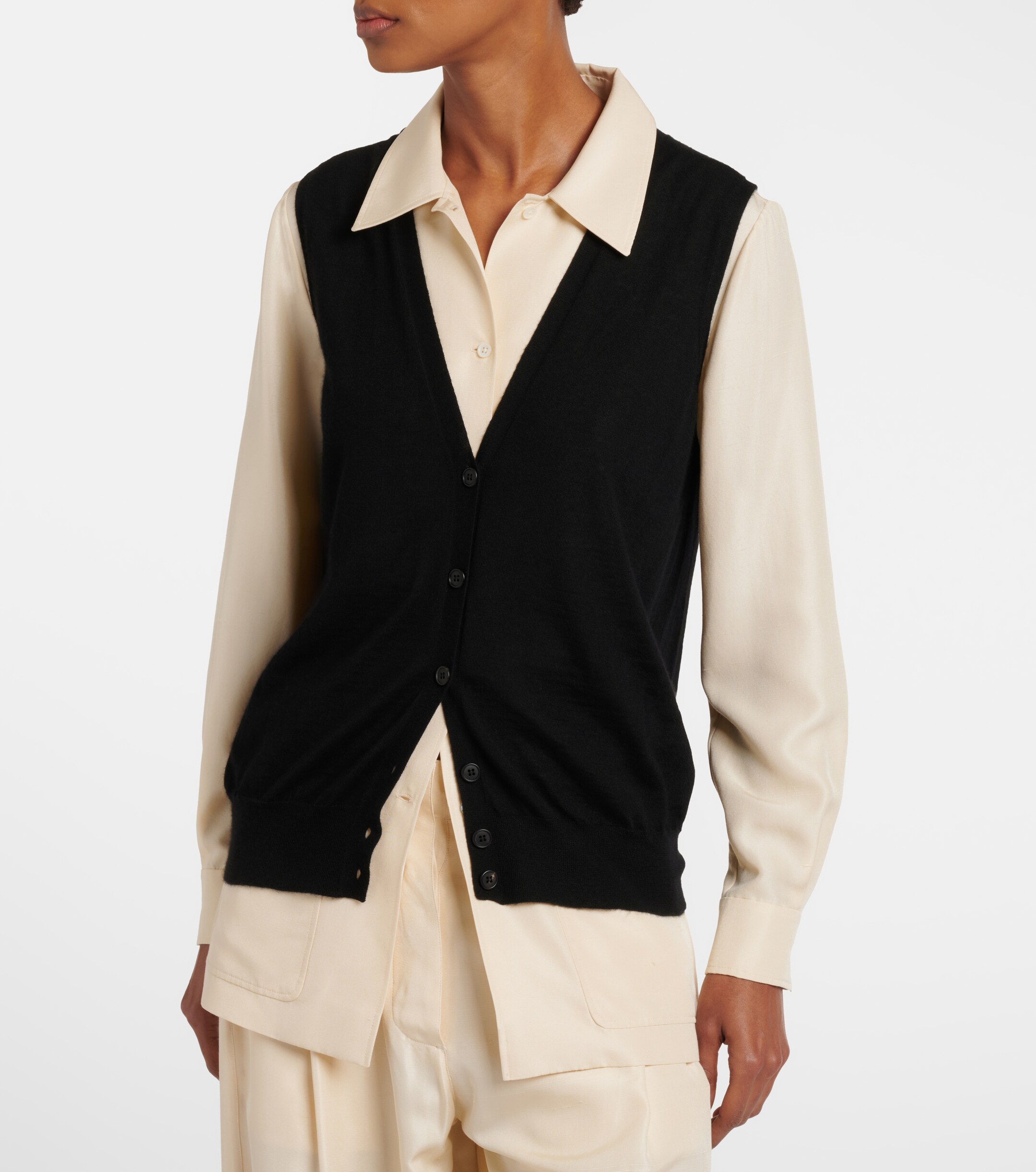 The Row The Row Neel cashmere cardigan