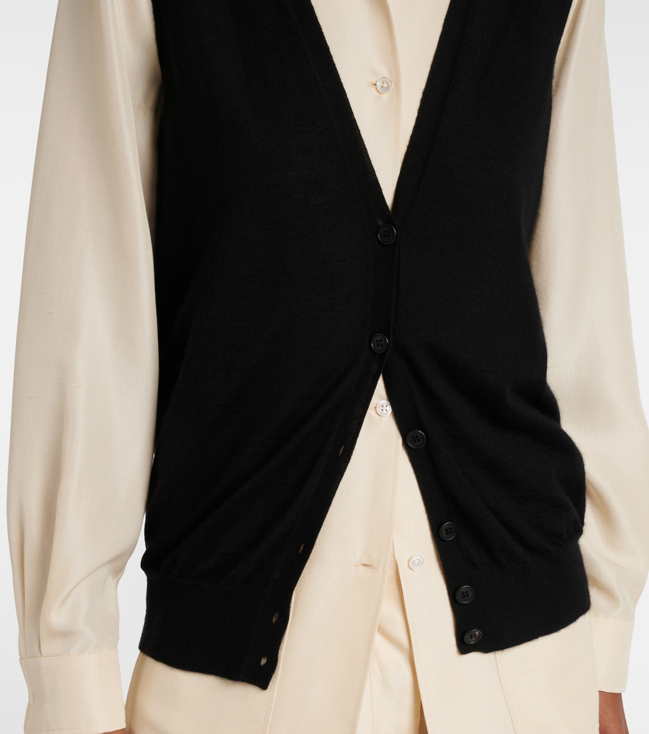 The Row The Row Neel cashmere cardigan