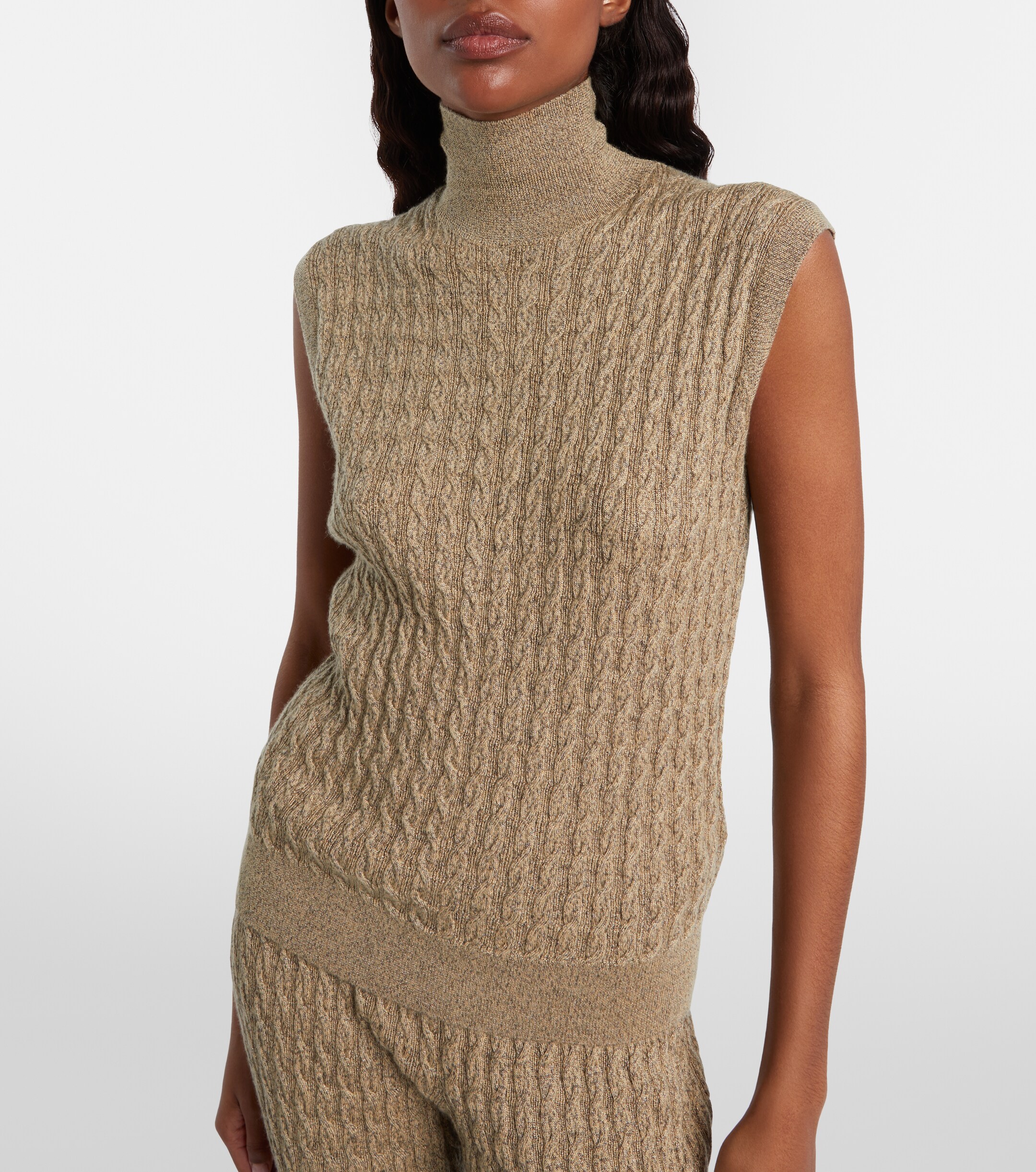 Loro Piana Loro Piana Bihar cable-knit sweater vest