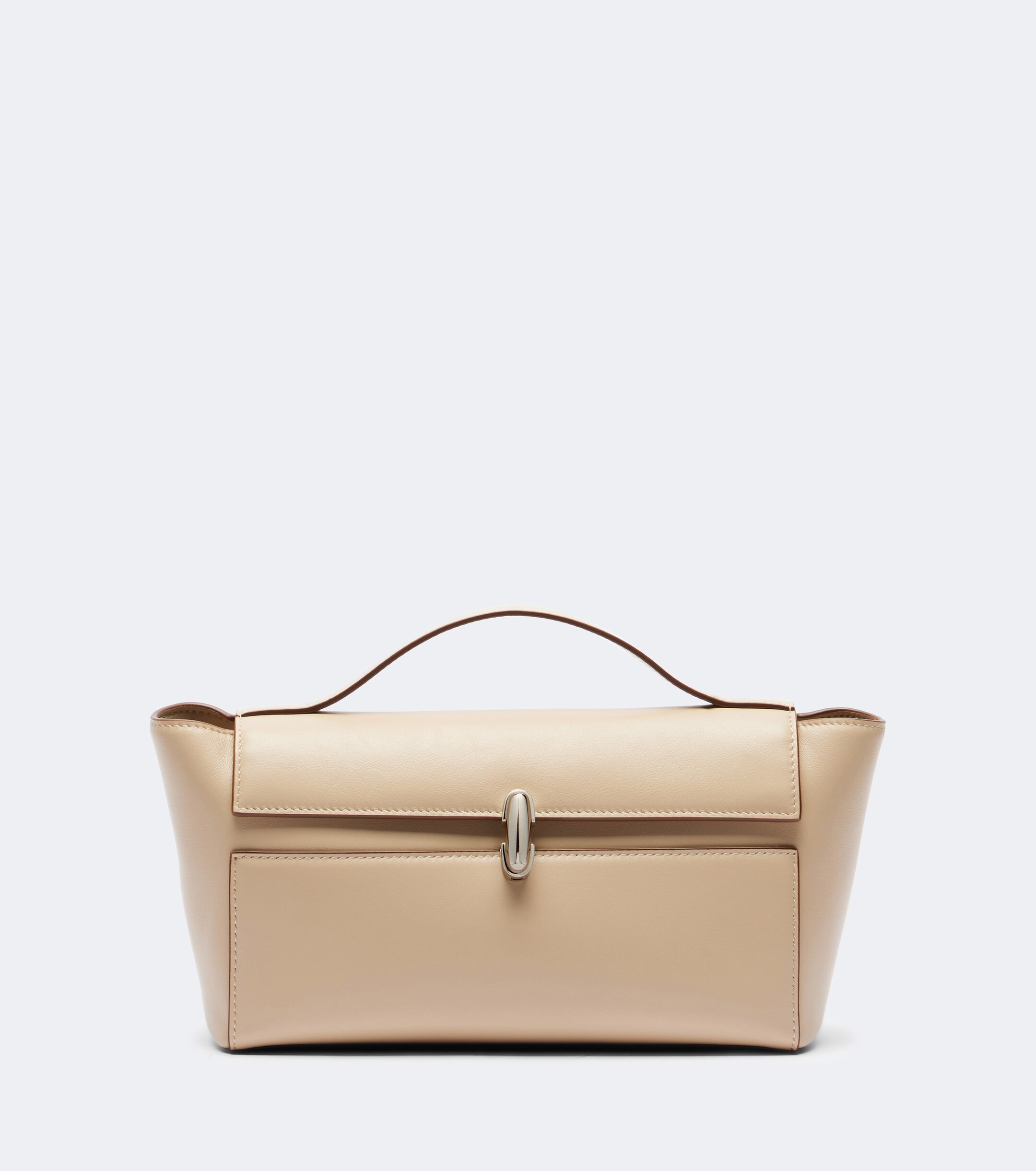 Savette Symmetry Trapeze Small leather top-handle bag