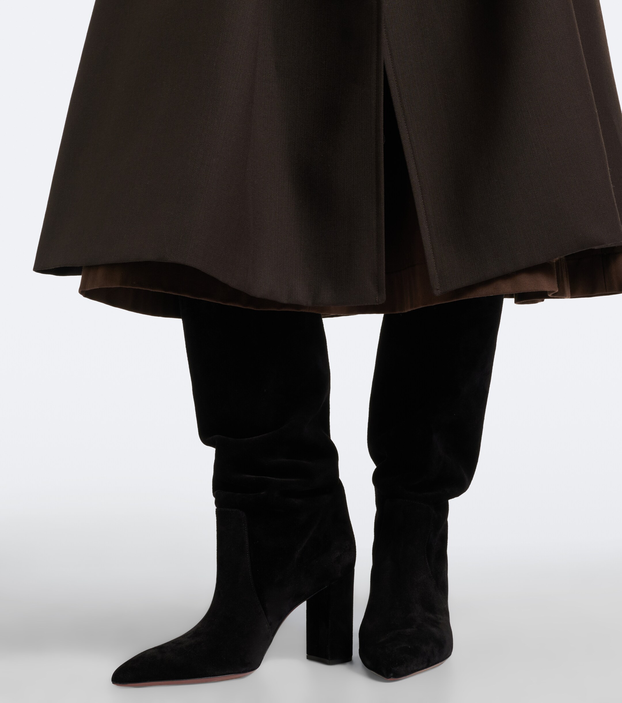 Paris Texas Paris Texas Anja suede knee-high boots