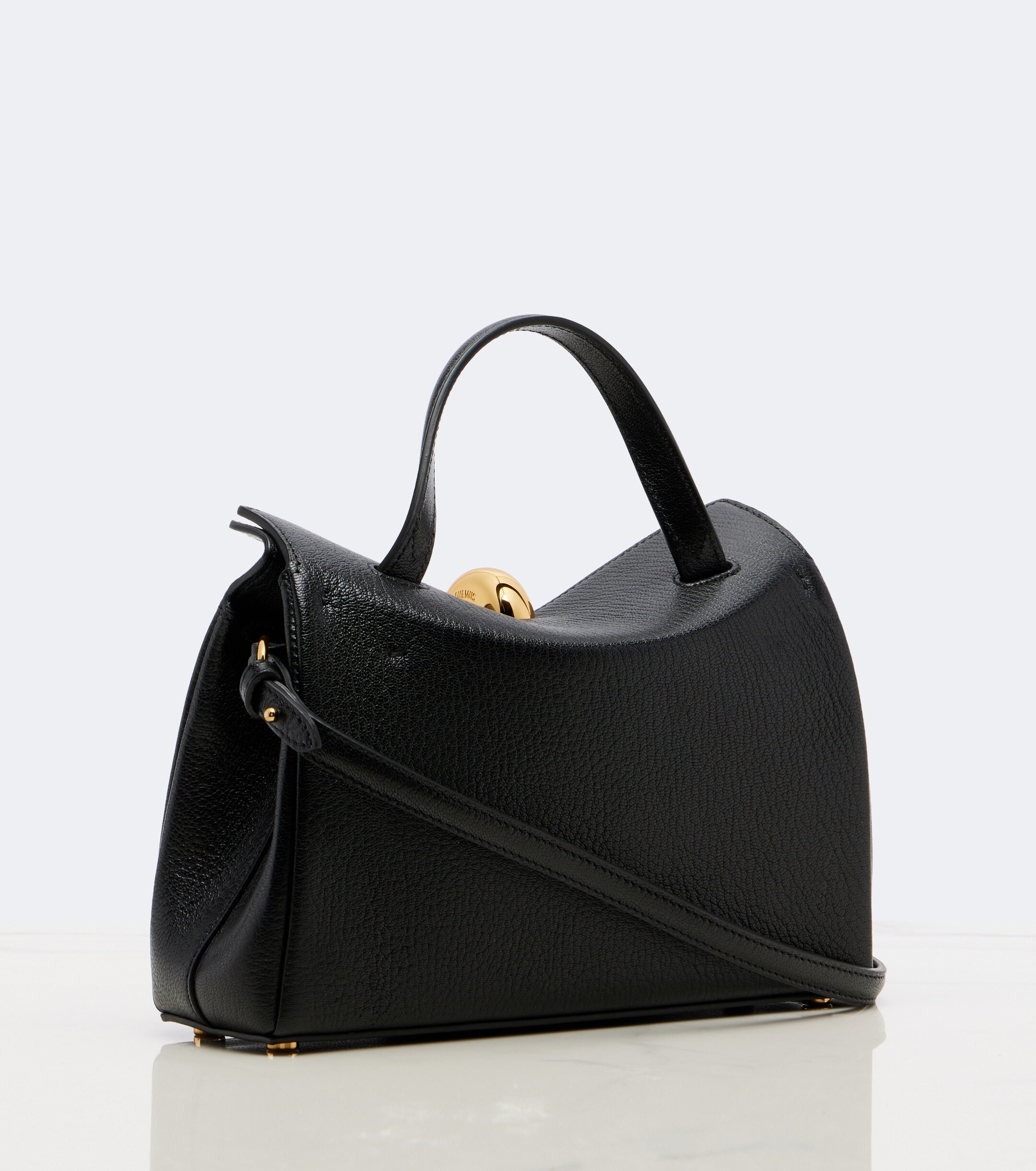Jacquemus Valérie Small leather top-handle bag