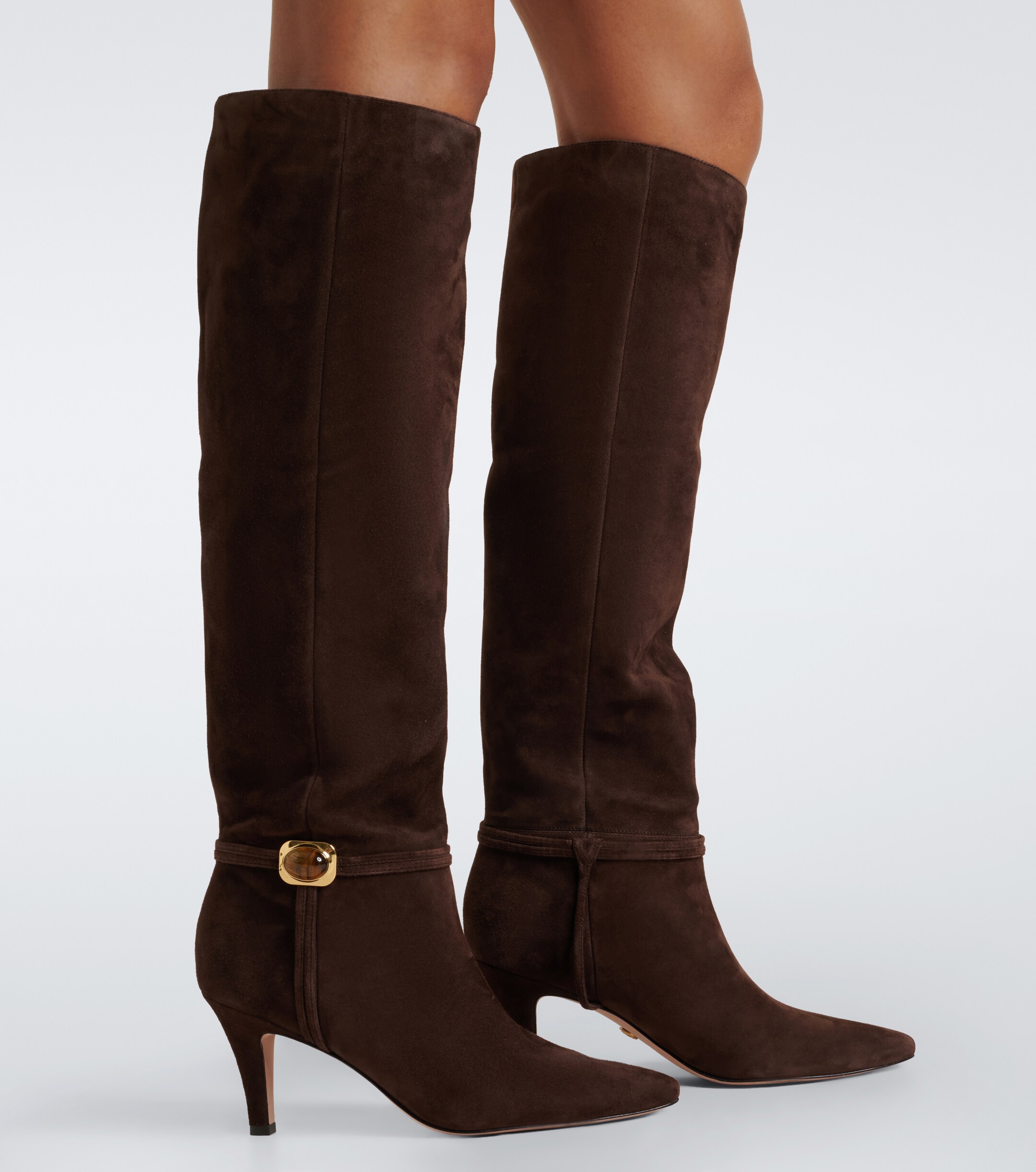 Veronica Beard Veronica Beard Angeline suede knee-high boots