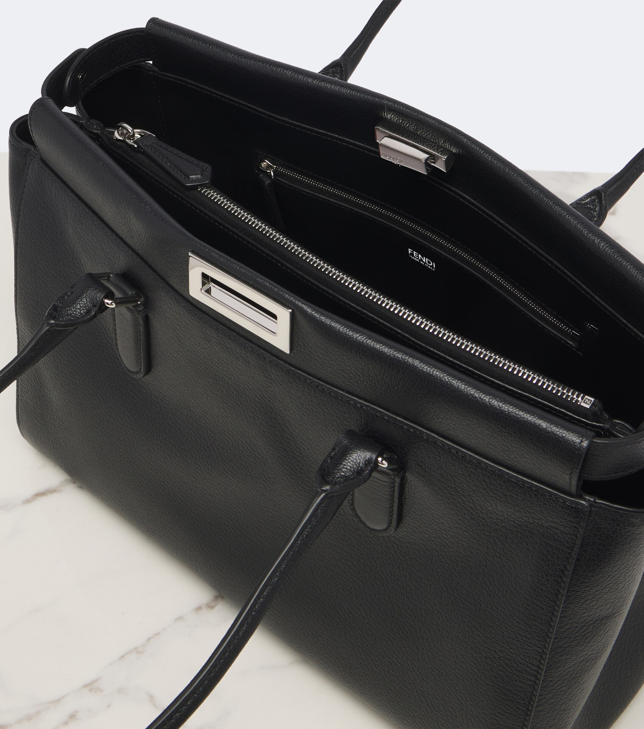 Fendi Peekaboo® Small leather tote bag