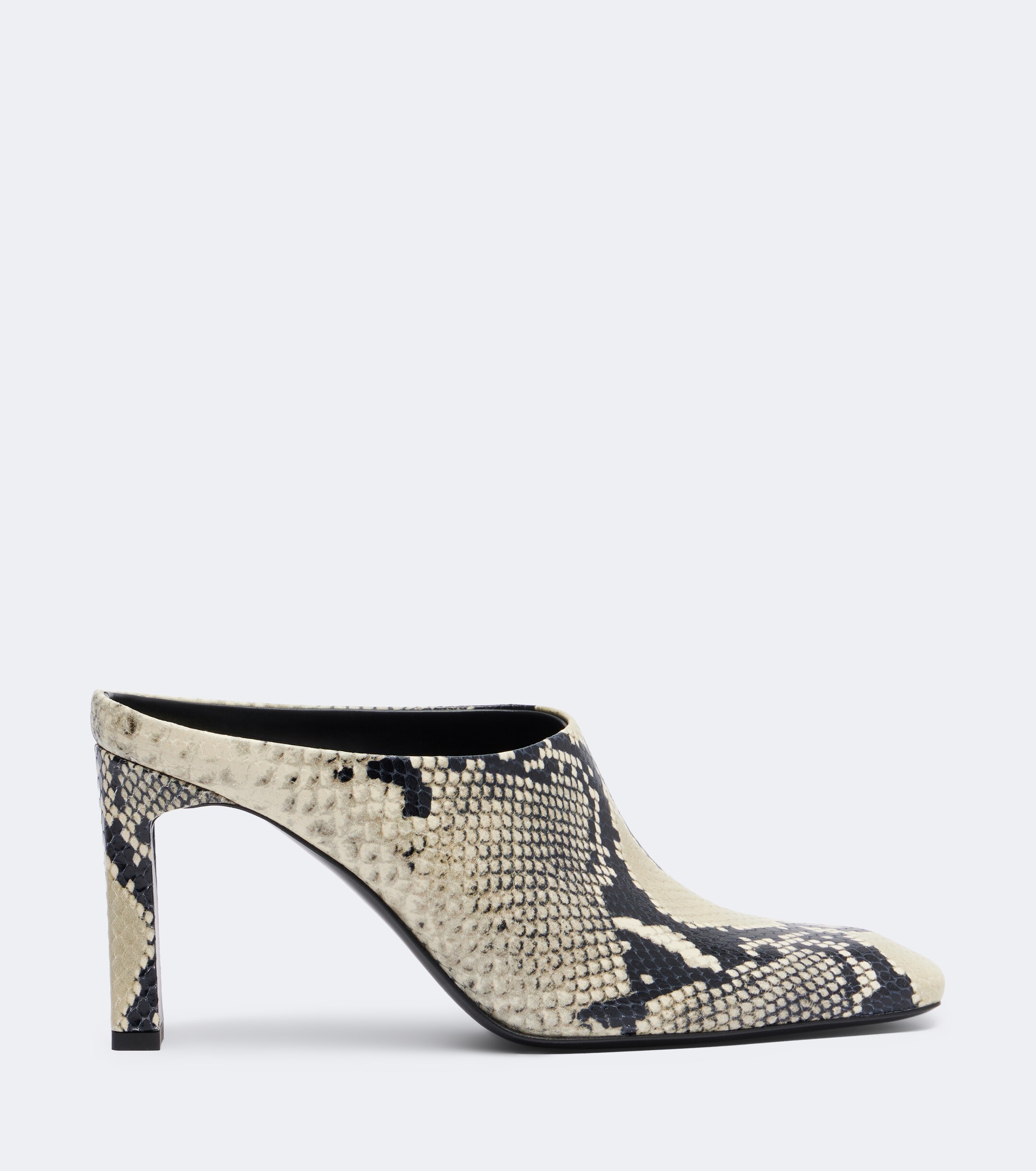 TOTEME Toteme Snake-effect leather mules