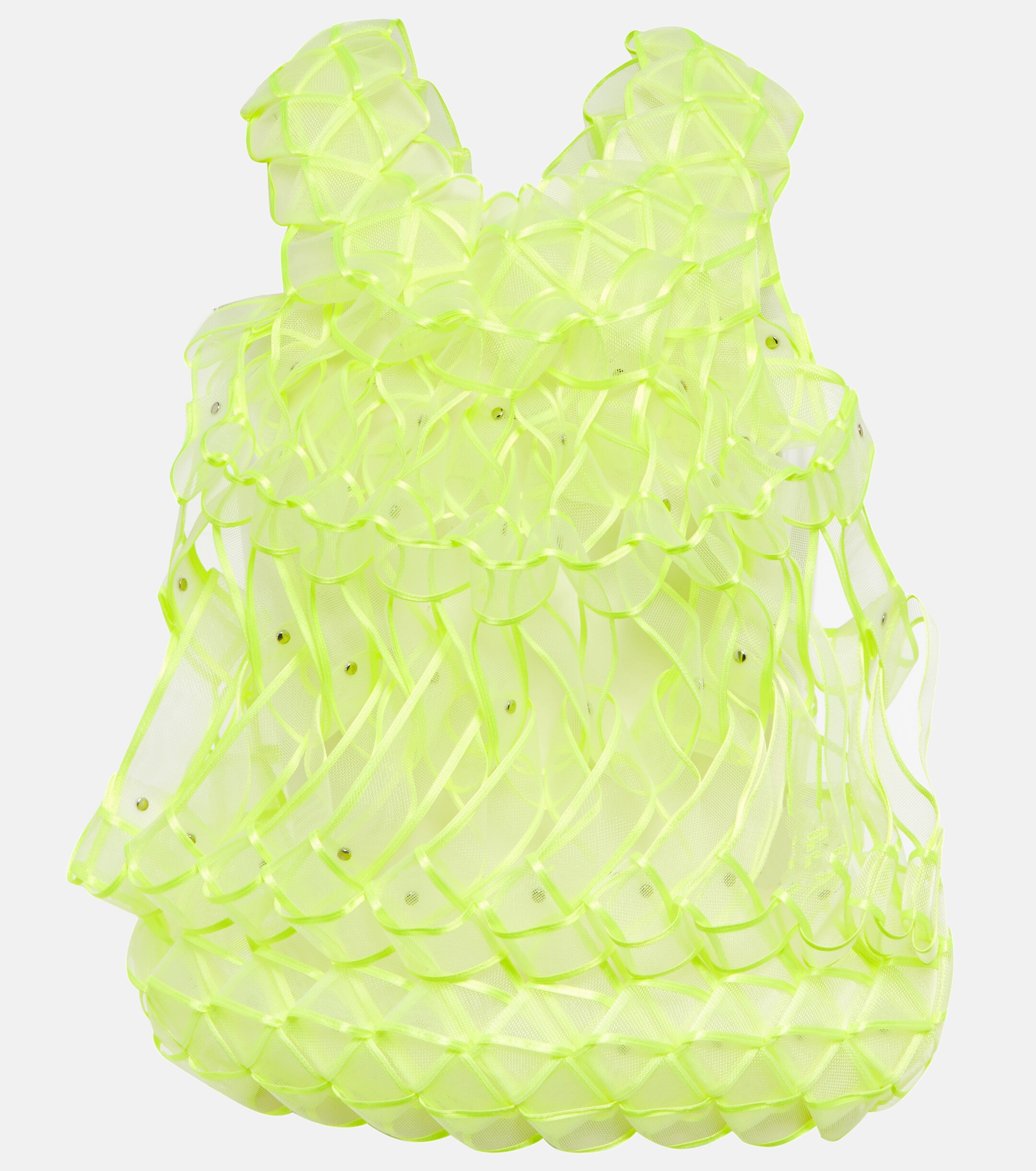 Noir Kei Ninomiya Tulle ruffle top