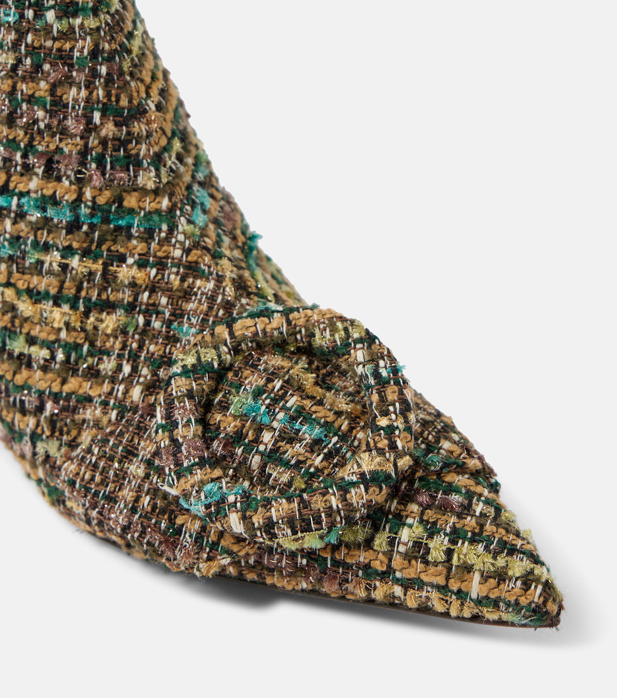GIANVITO ROSSI 55 bouclé ankle boots