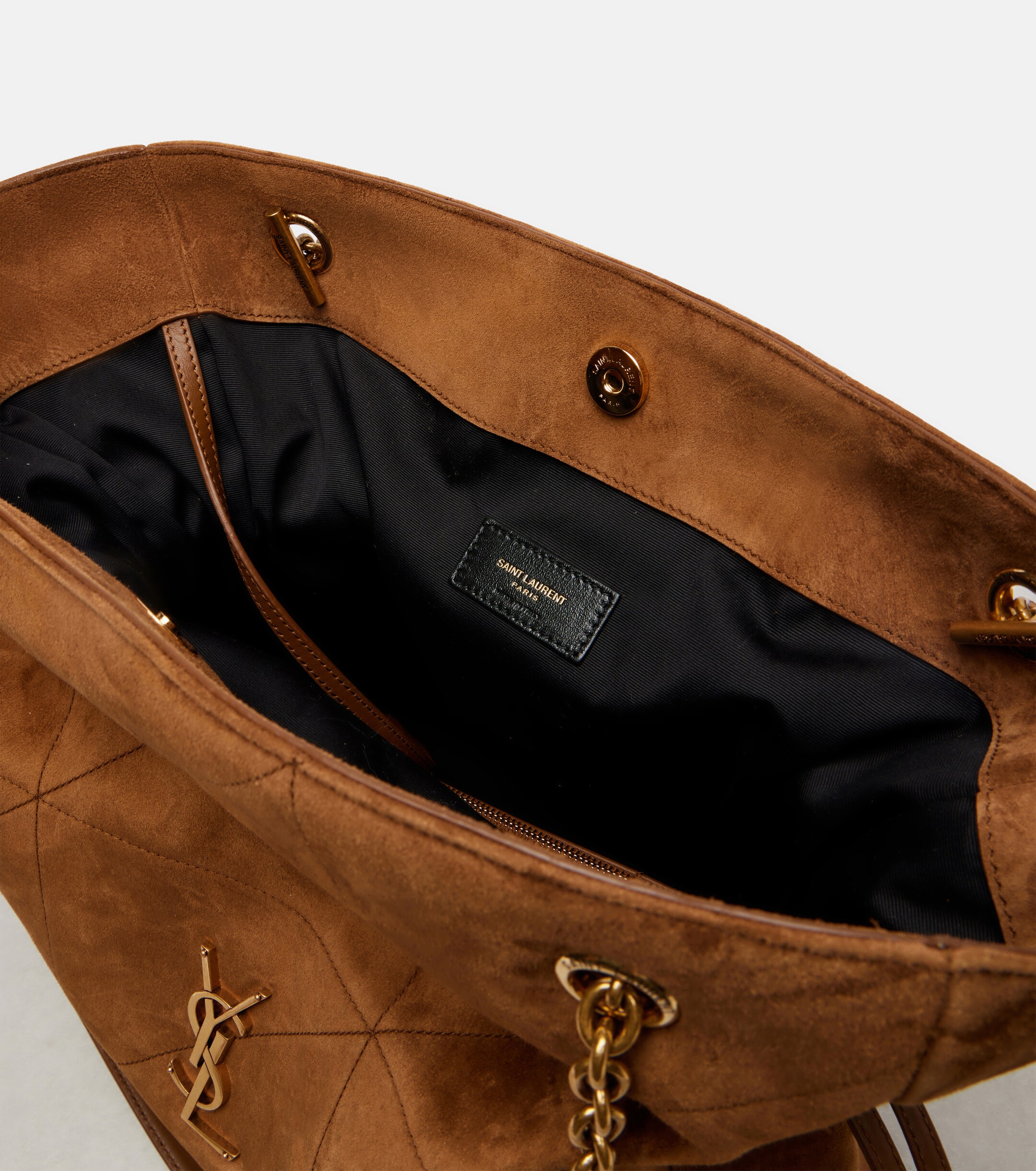 Saint Laurent Jamie Shopping suede tote bag