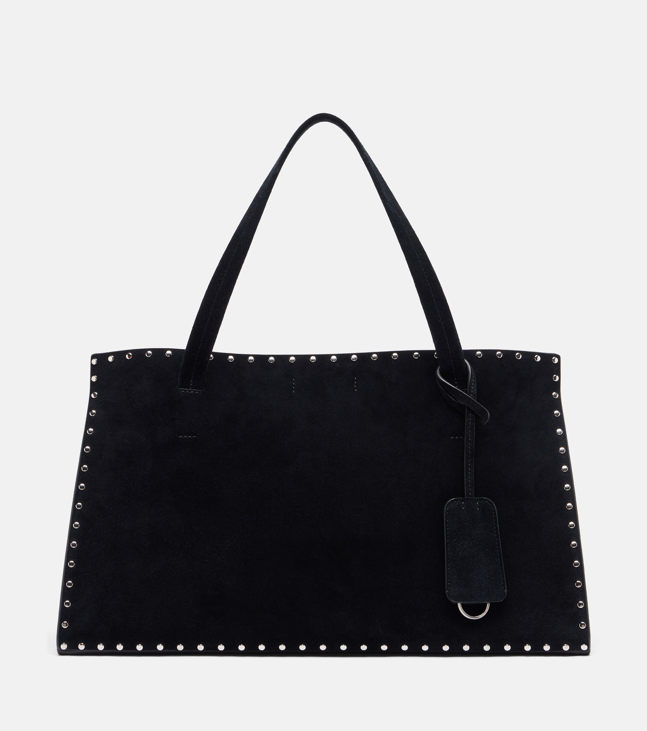 PHOEBE PHILO Small Stud Cabas suede tote bag