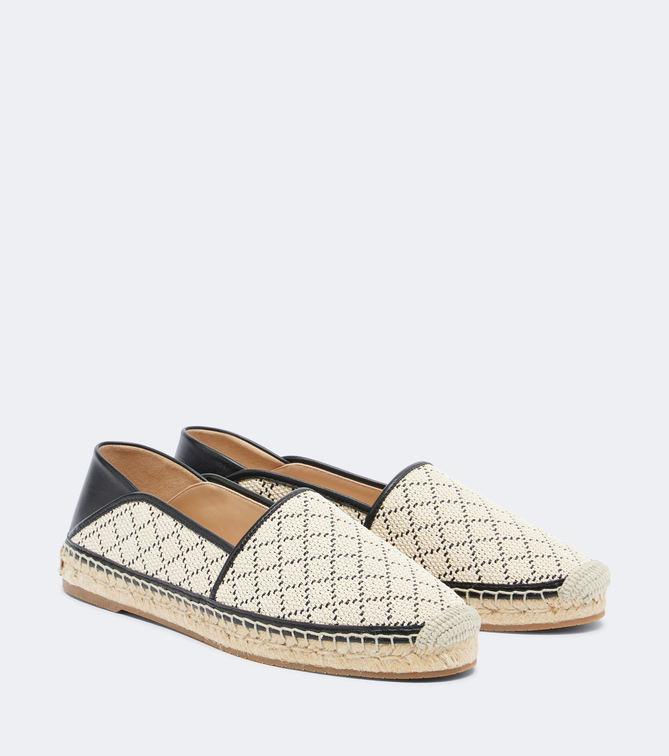 MANOLO BLAHNIK Manolo Blahnik Espadra raffia-effect espadrilles