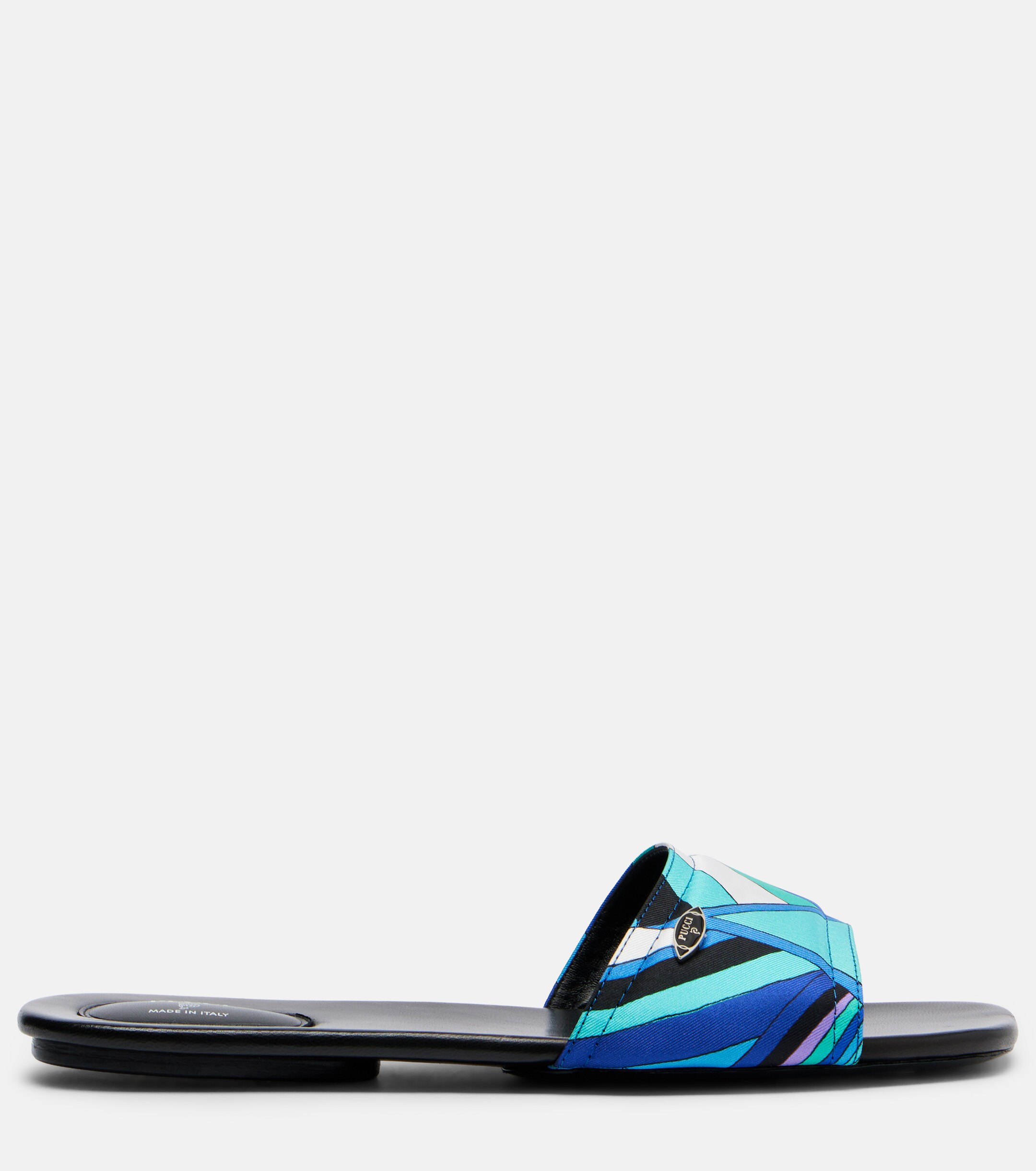 Pucci Pucci Yummy Iride twill slides