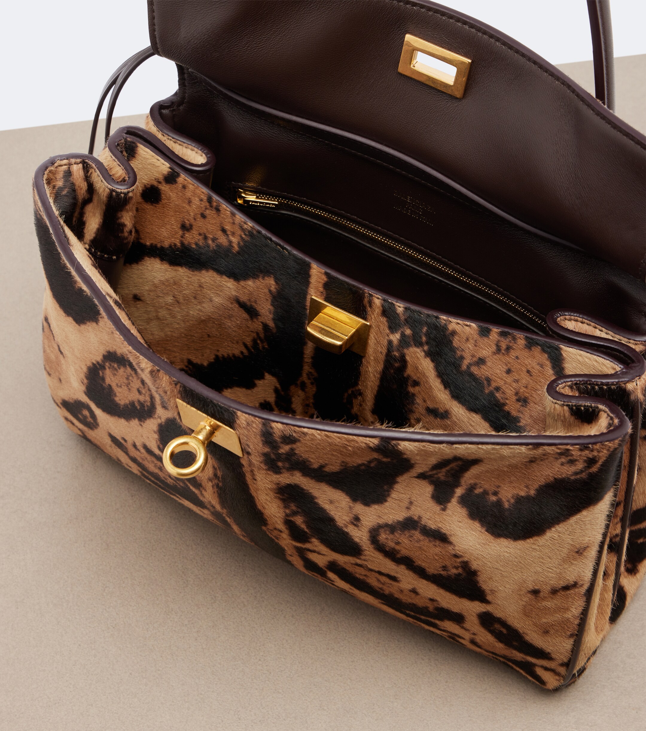 Balenciaga Rodeo Small calf hair top-handle bag