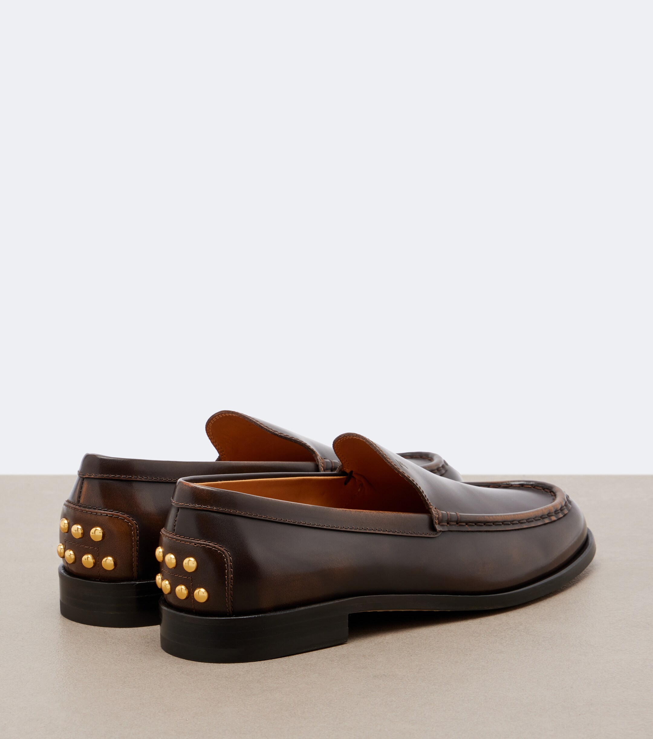 Tod's Tod's Studded leather loafers