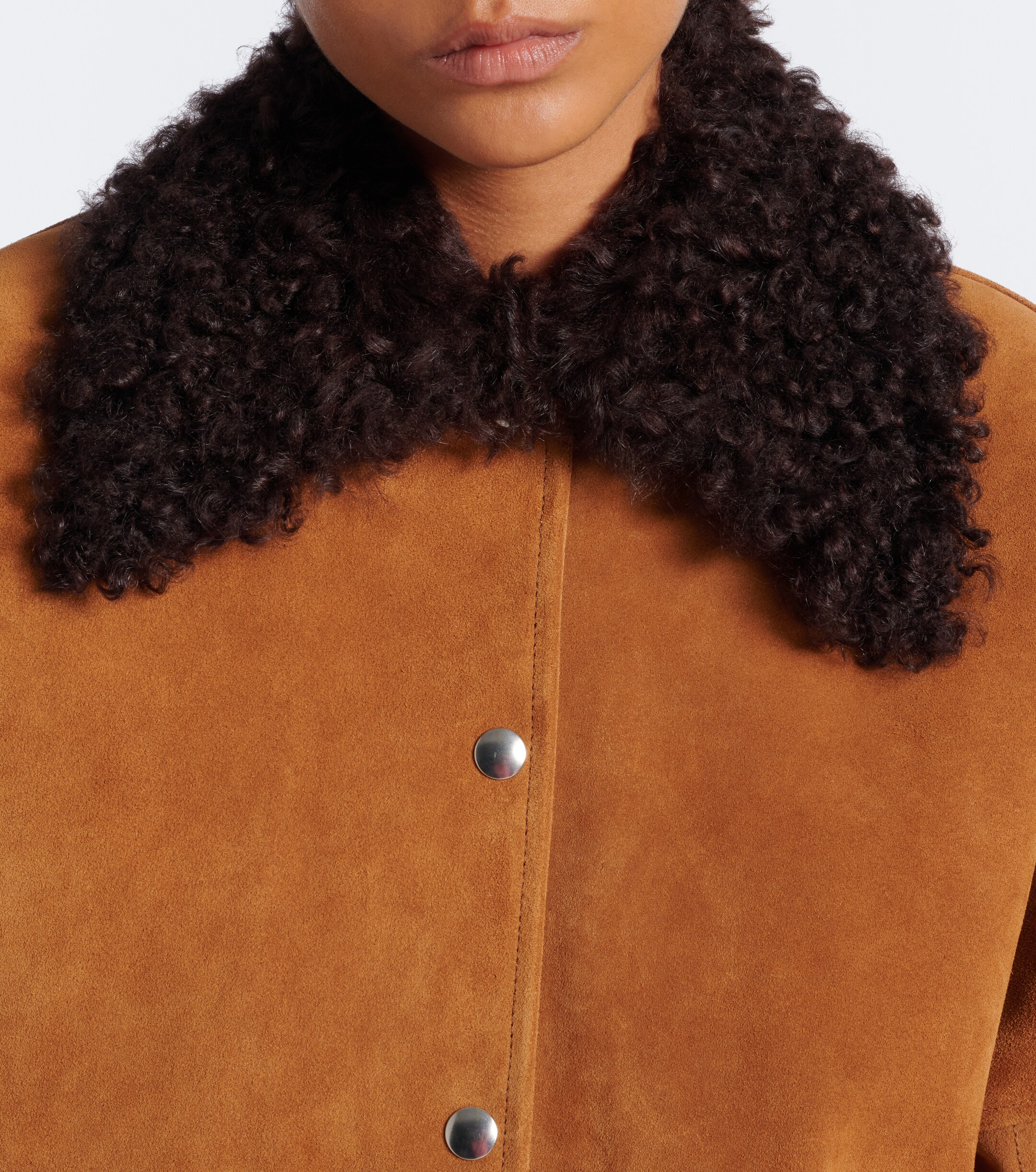 Plan C Plan C Suede blouson jacket