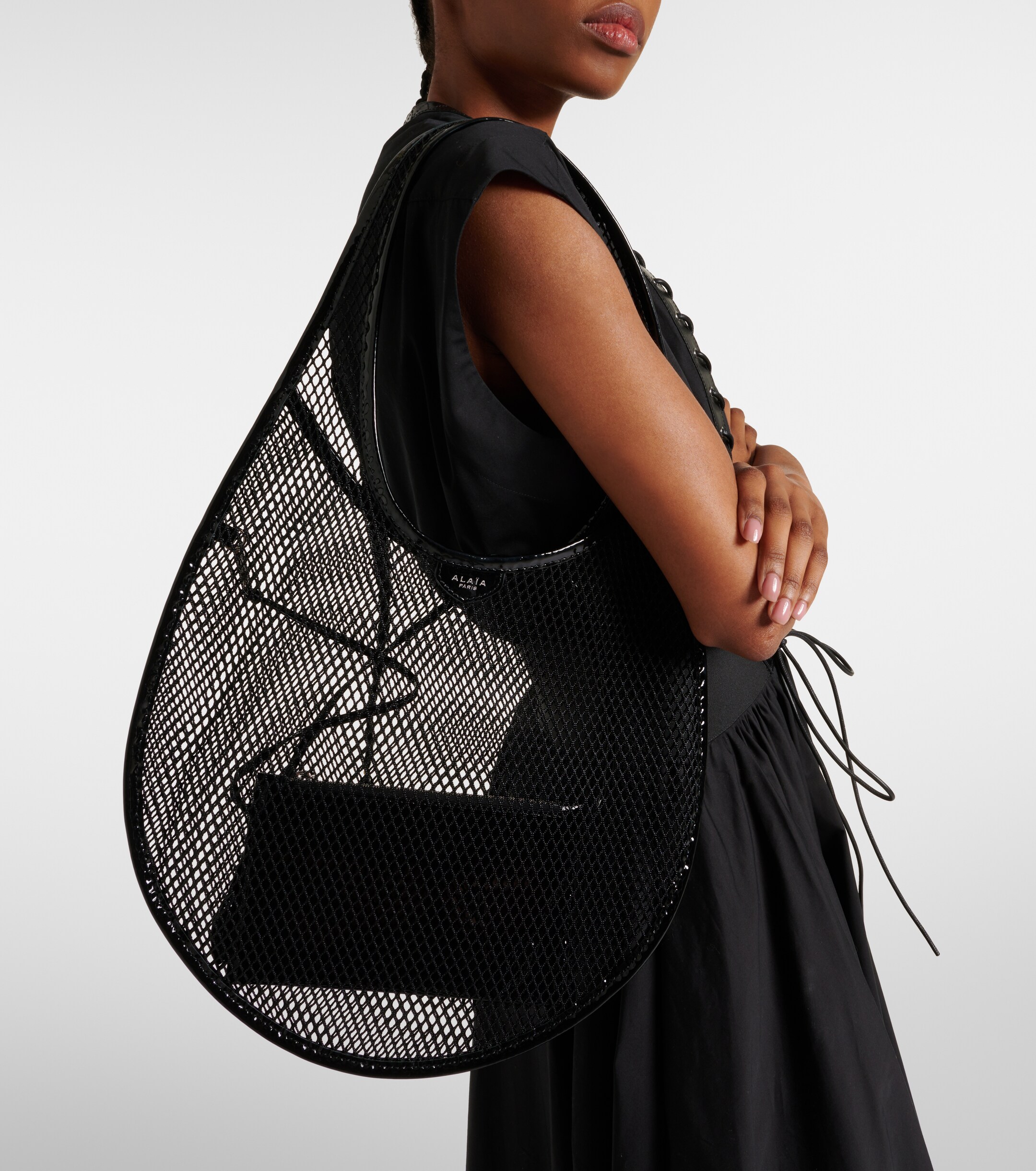 Alaïa One Piece Medium mesh tote bag