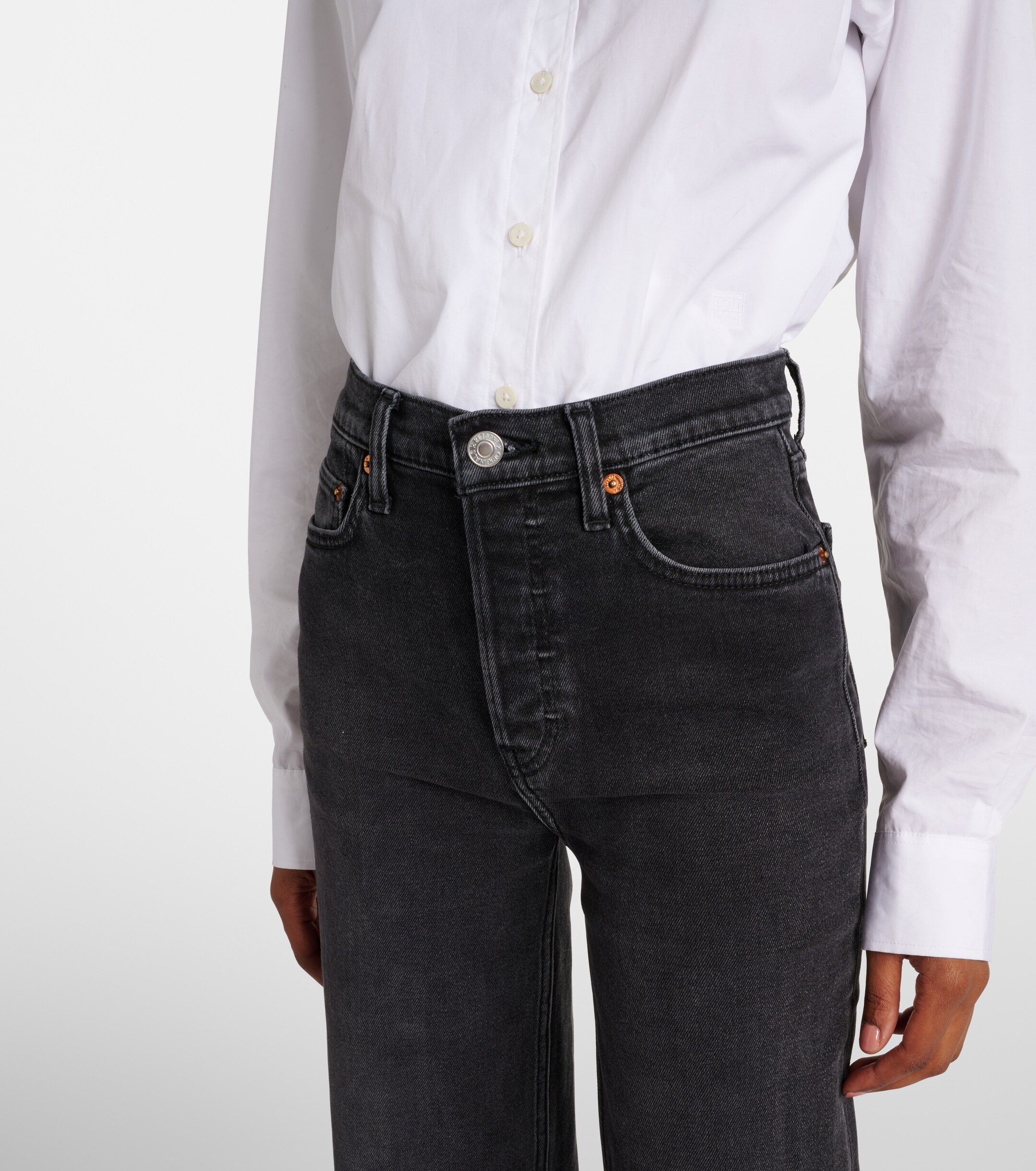 RE/DONE 70s Stove Pipe straight jeans