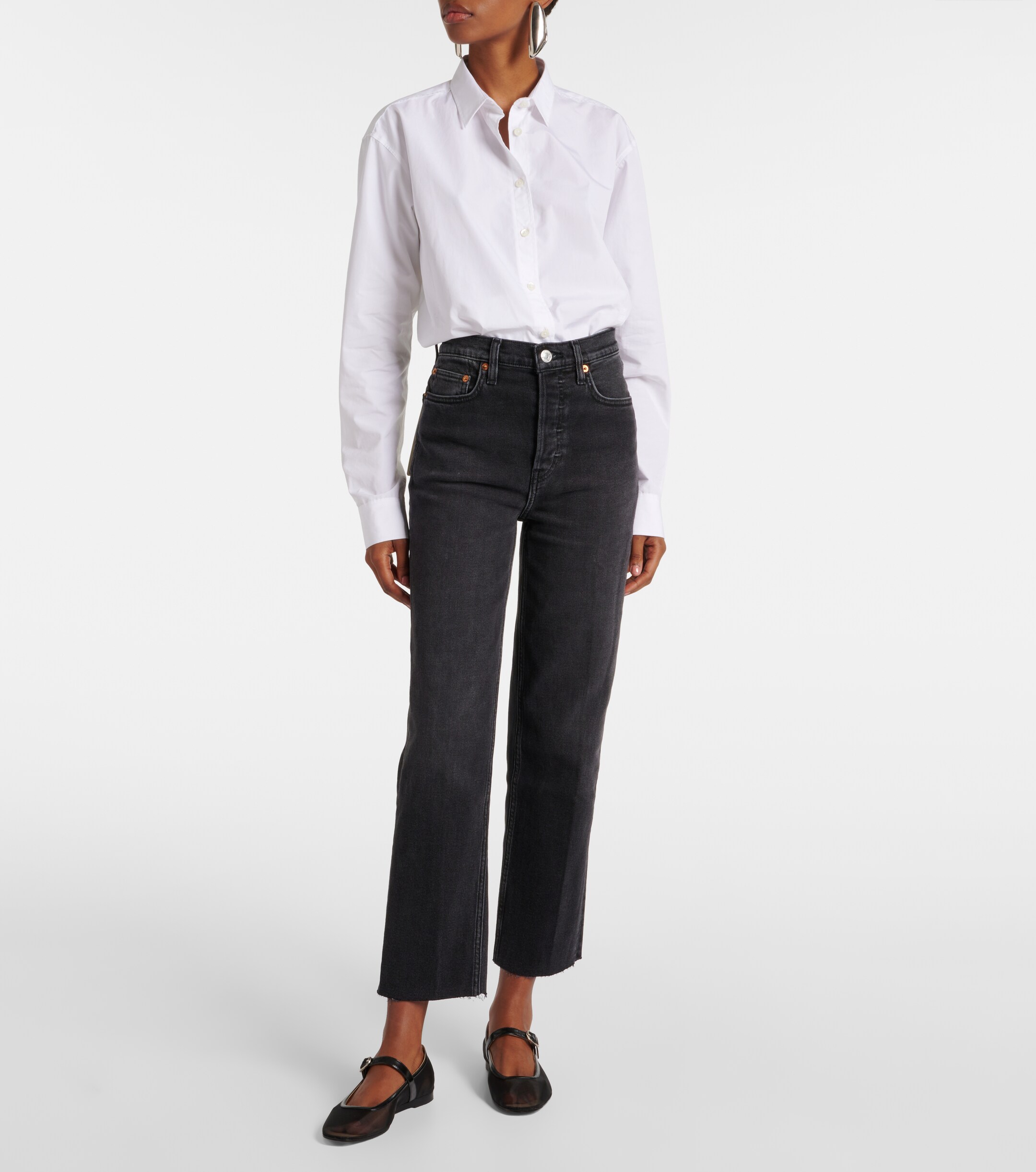 RE/DONE 70s Stove Pipe straight jeans