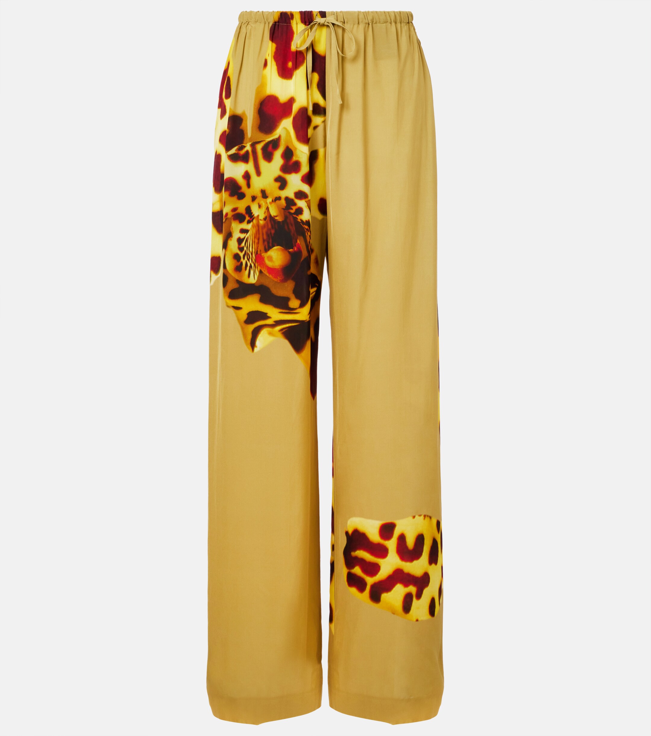 Dries Van Noten - Leopard-print wide-leg pants | Plush