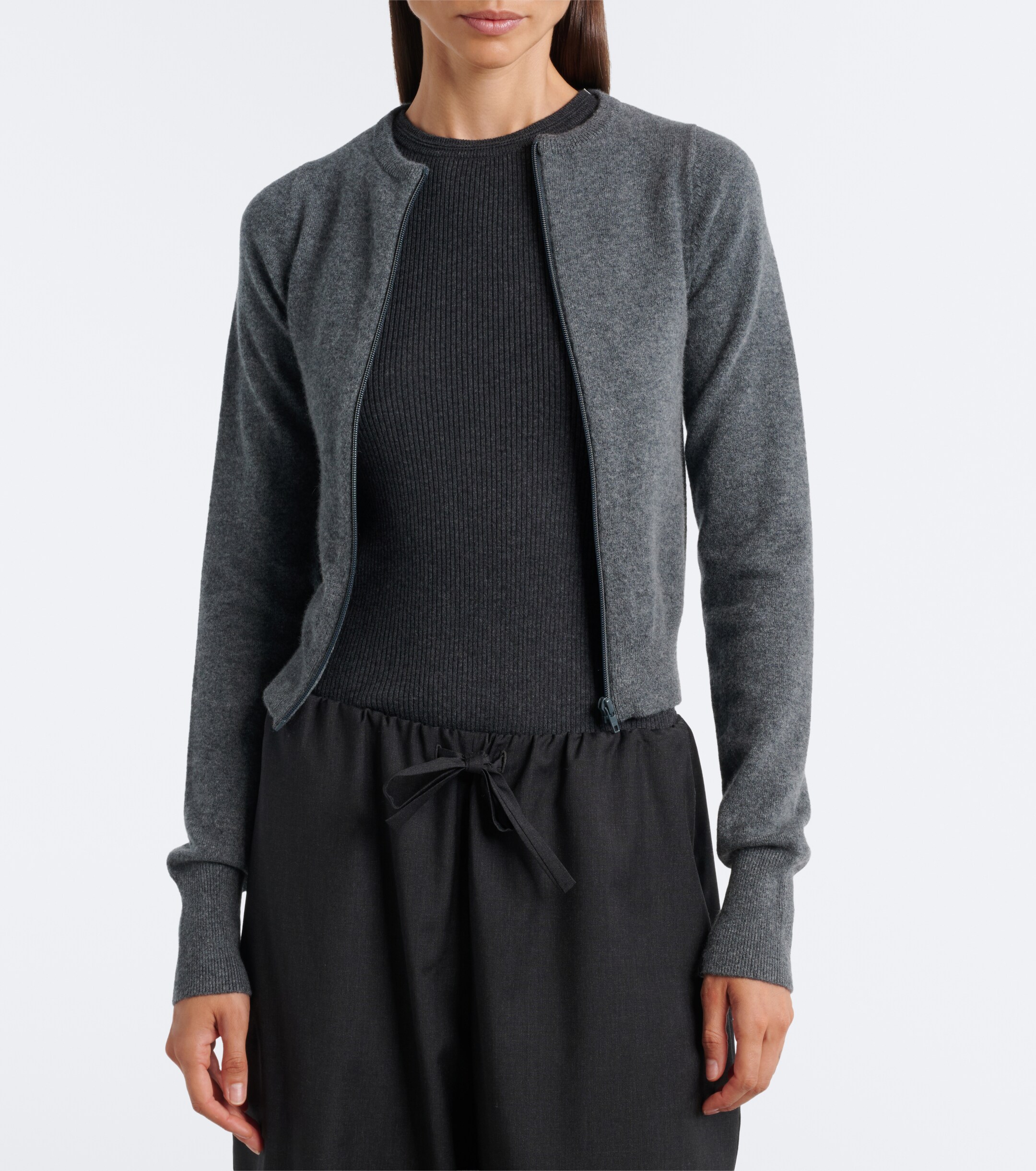 Extreme Cashmere Extreme Cashmere N°494 Tangerine cashmere-blend cardigan