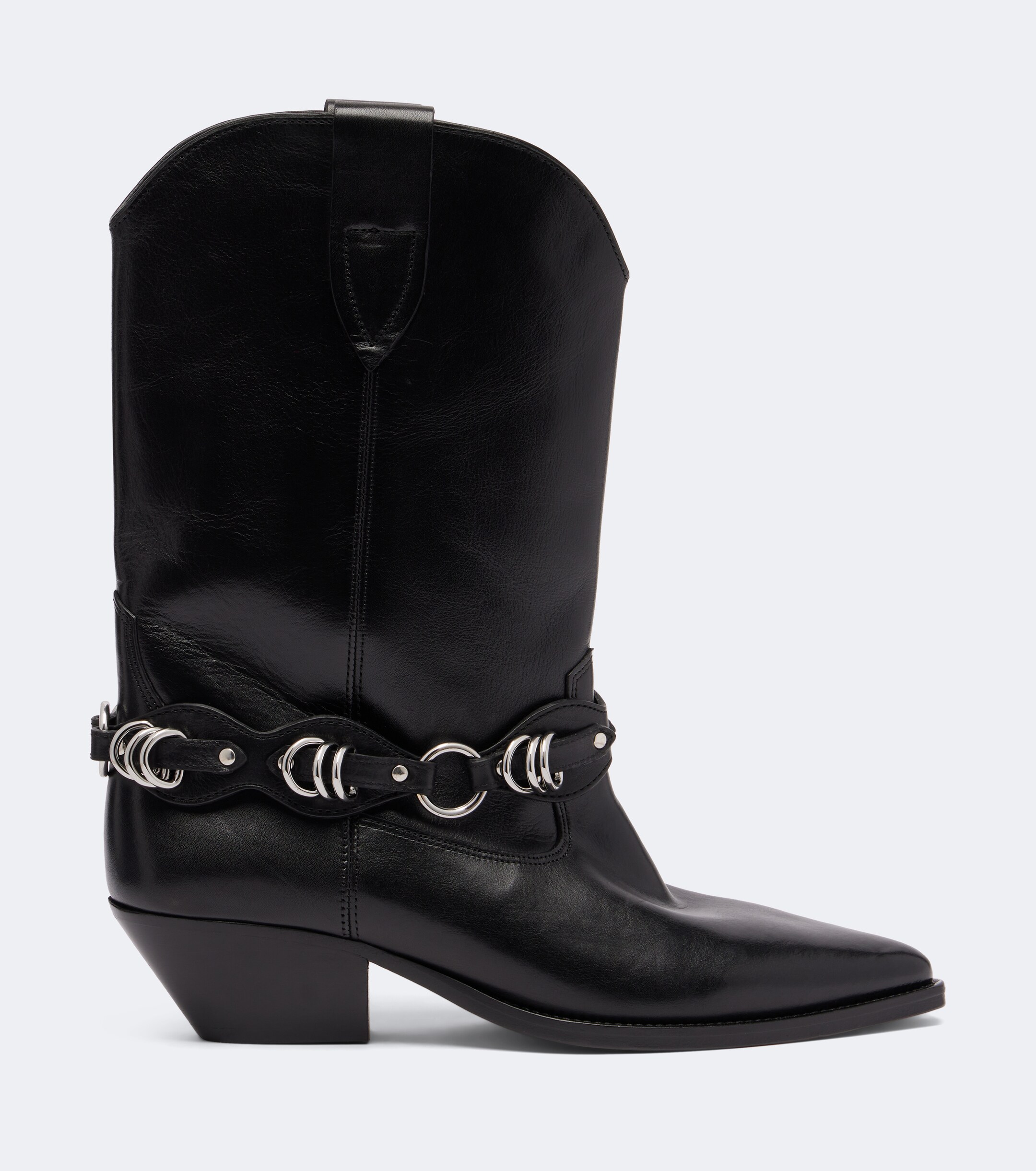 Isabel Marant Isabel Marant Duerto embellished leather cowboy boots