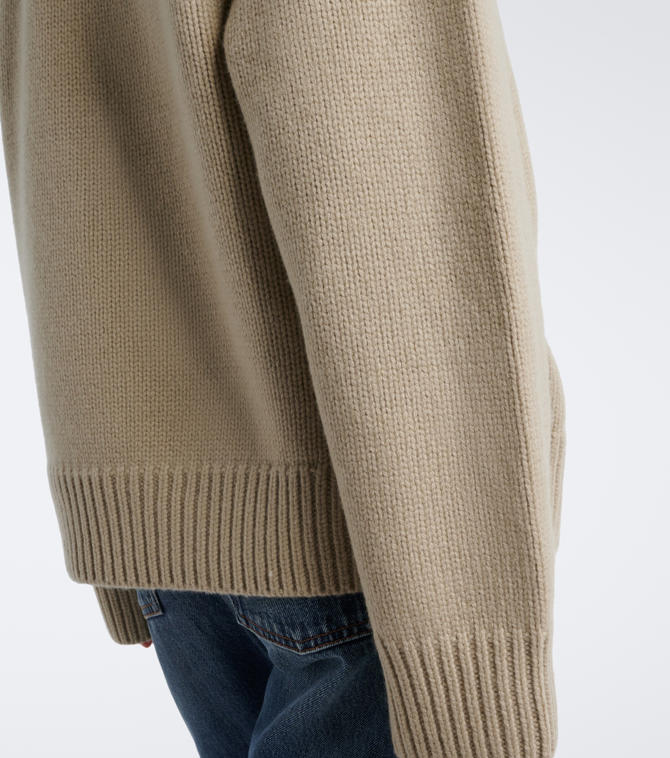 TOTEME Toteme Oversized wool turtleneck sweater