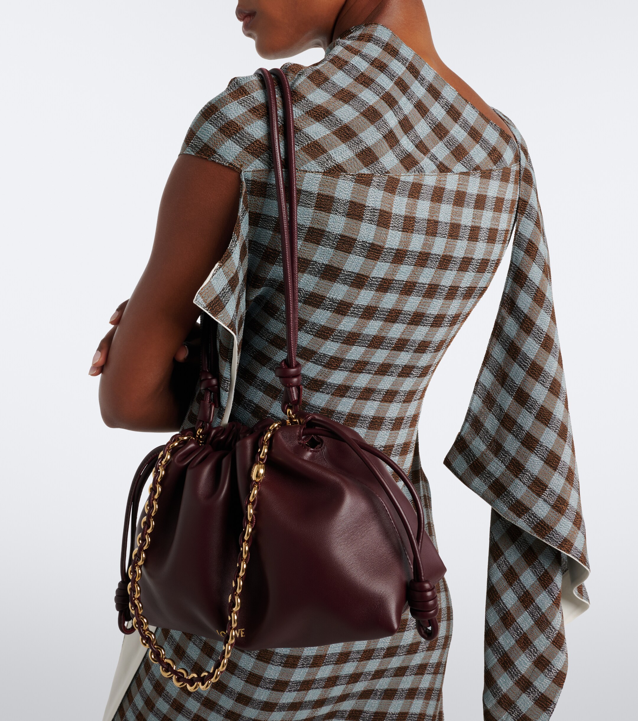 Loewe Loewe Flamenco Medium leather shoulder bag