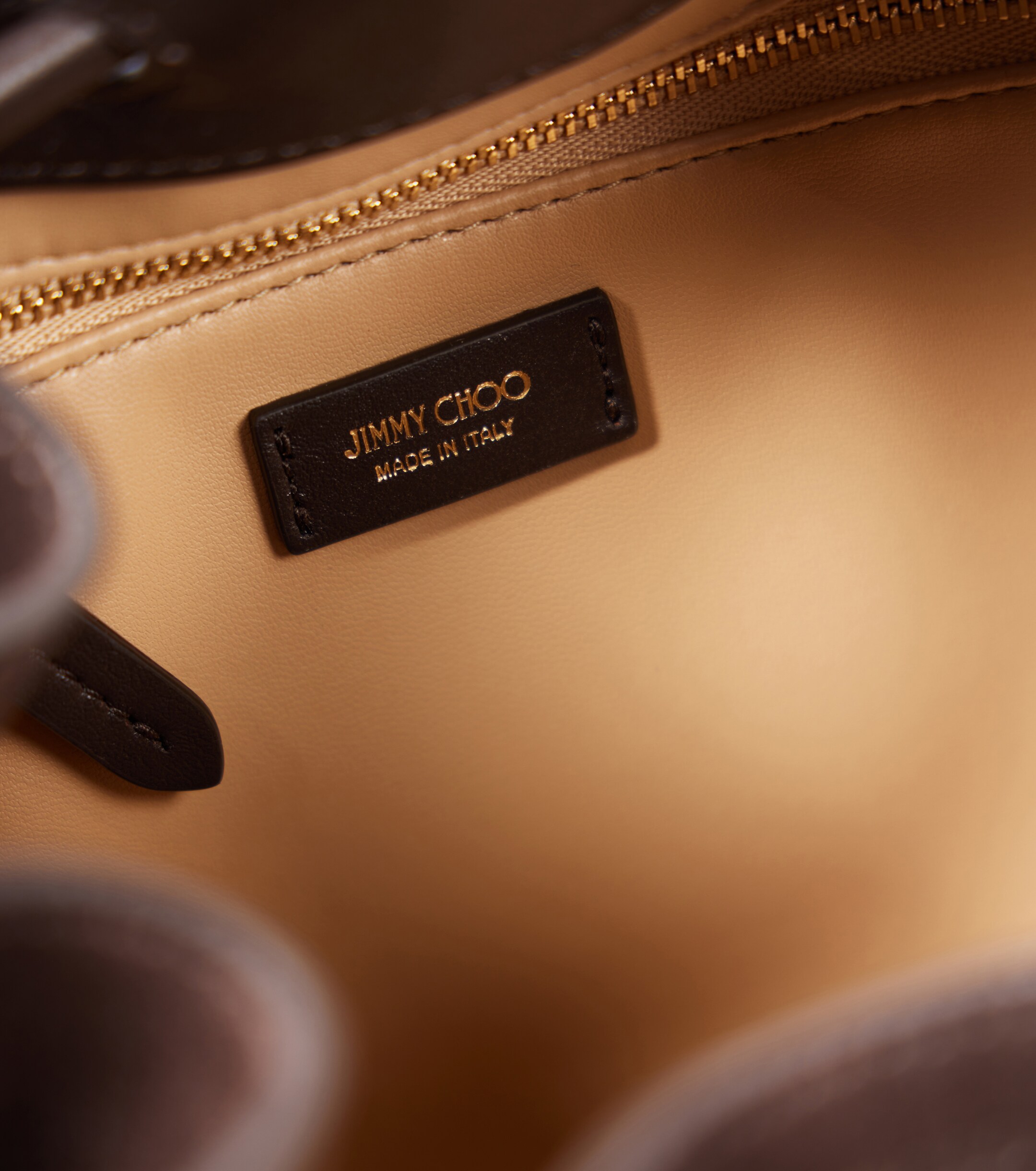 JIMMY CHOO Cinch Medium suede bucket bag