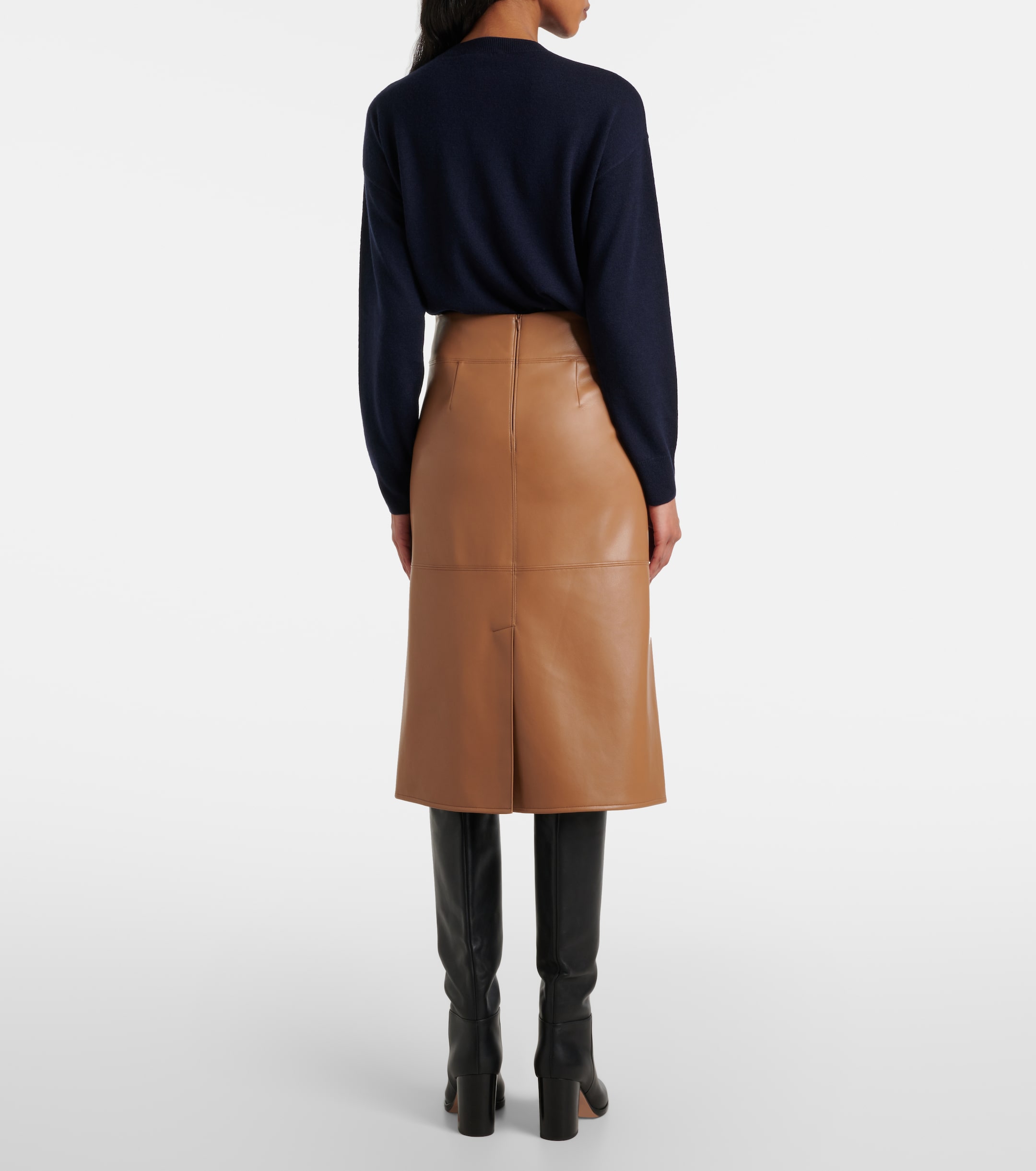 S Max Mara Volonta high-rise midi skirt