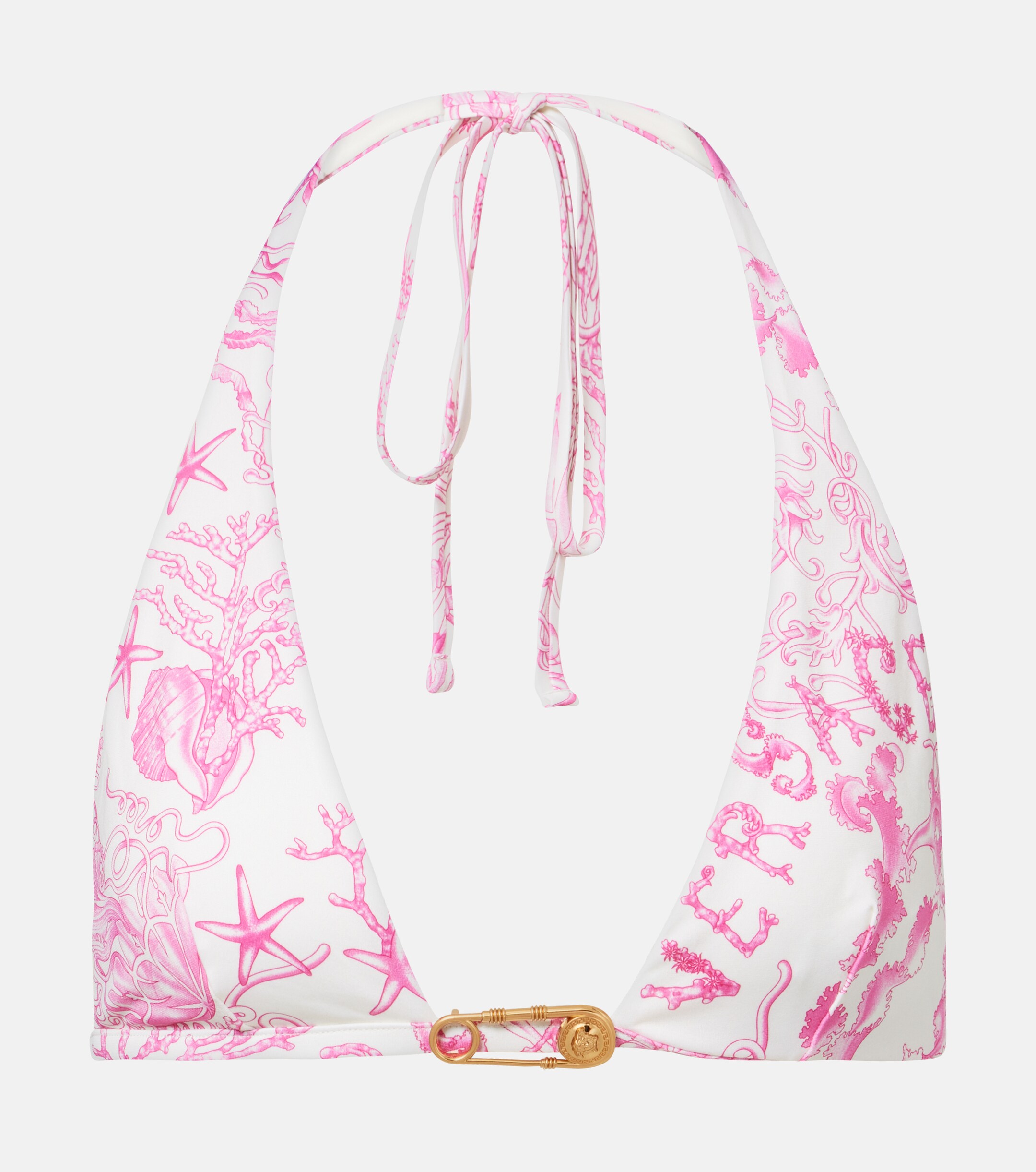Versace Underwater Barocco bikini top thumbnail
