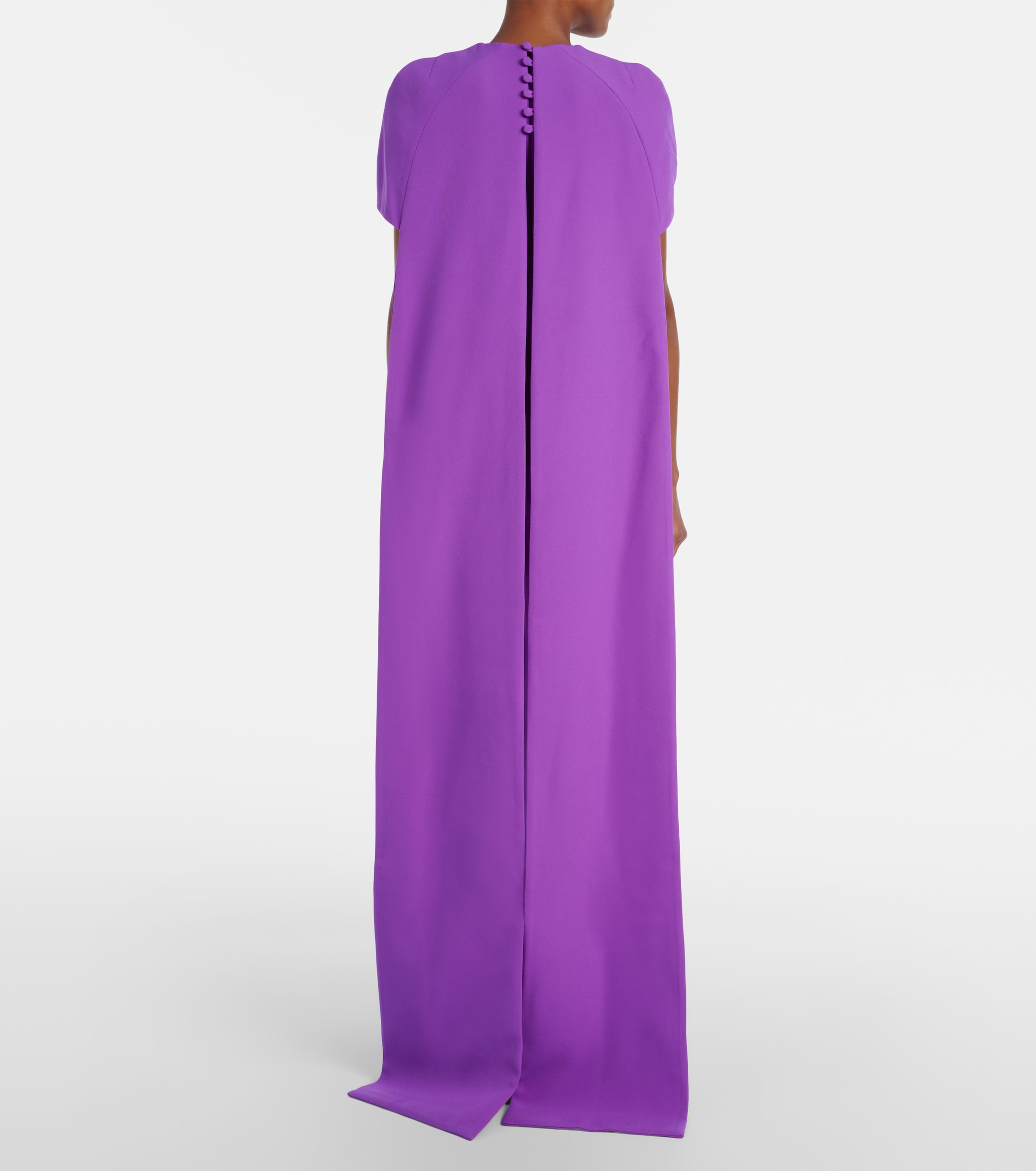 Safiyaa Ginko caped gown