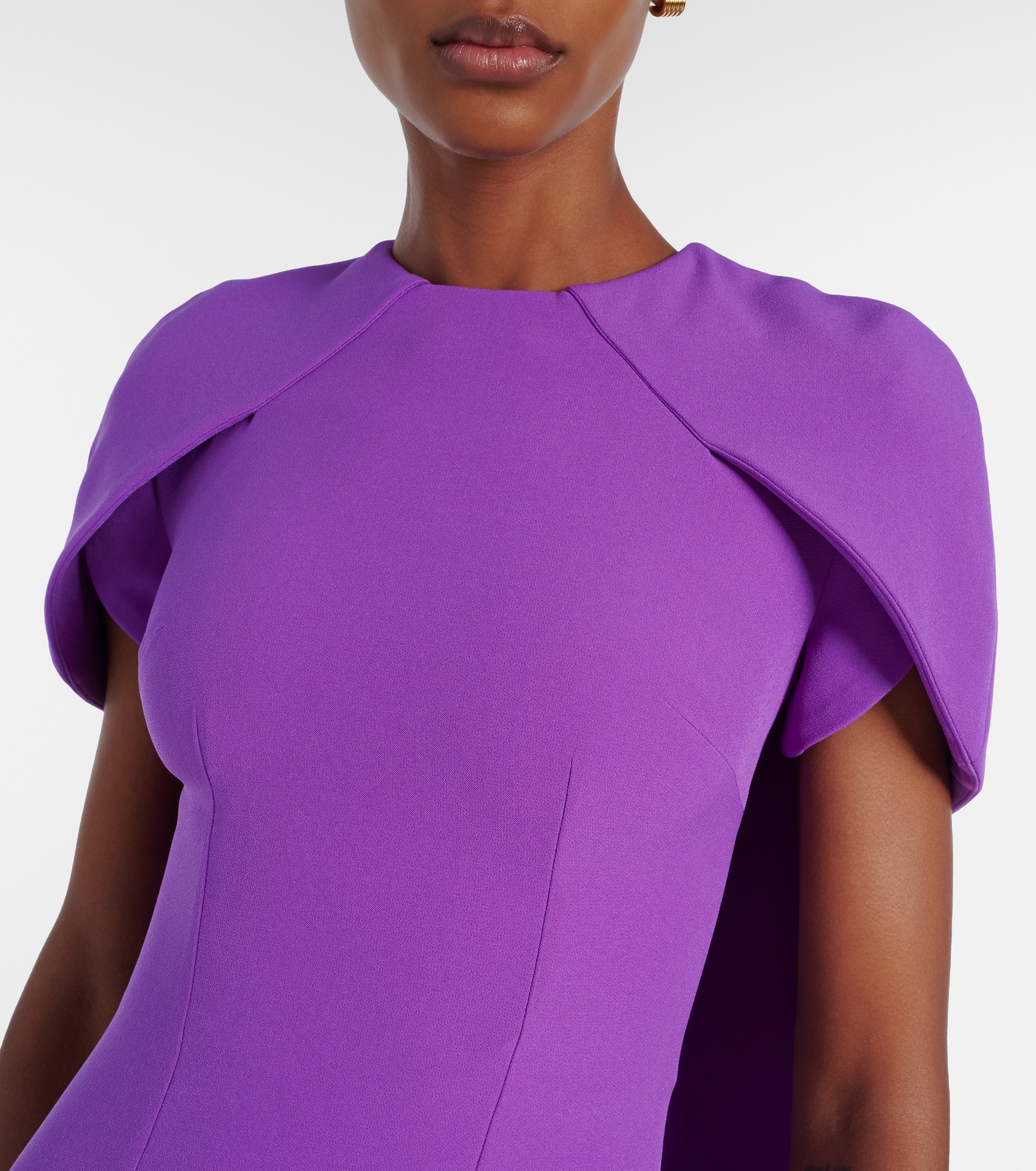 Safiyaa Ginko caped gown