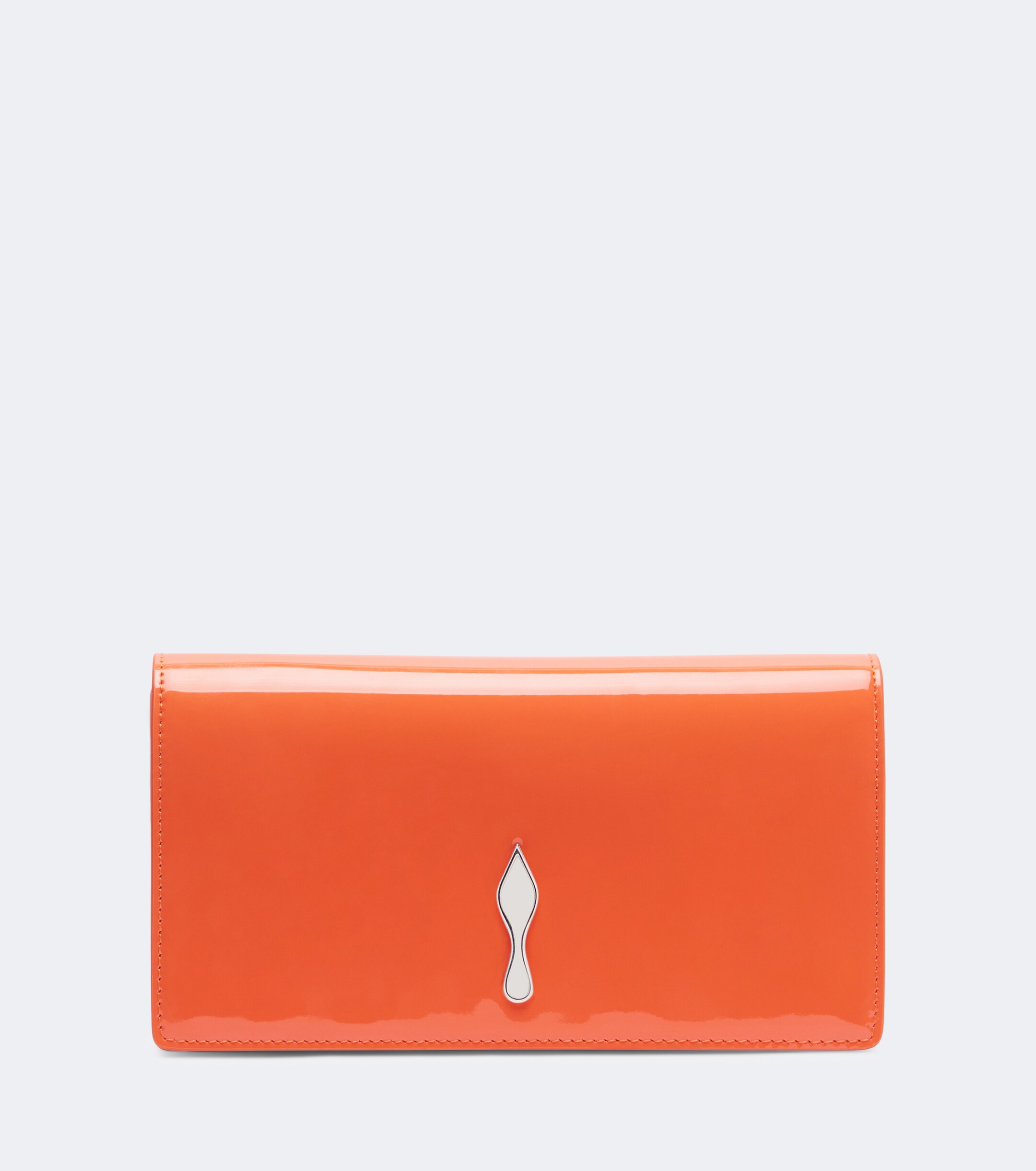 CHRISTIAN LOUBOUTIN Bettina patent leather clutch