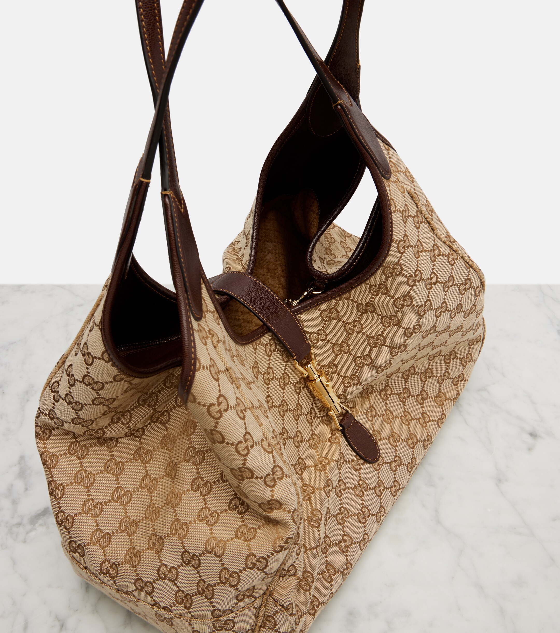 Gucci Mercato Large GG canvas tote bag