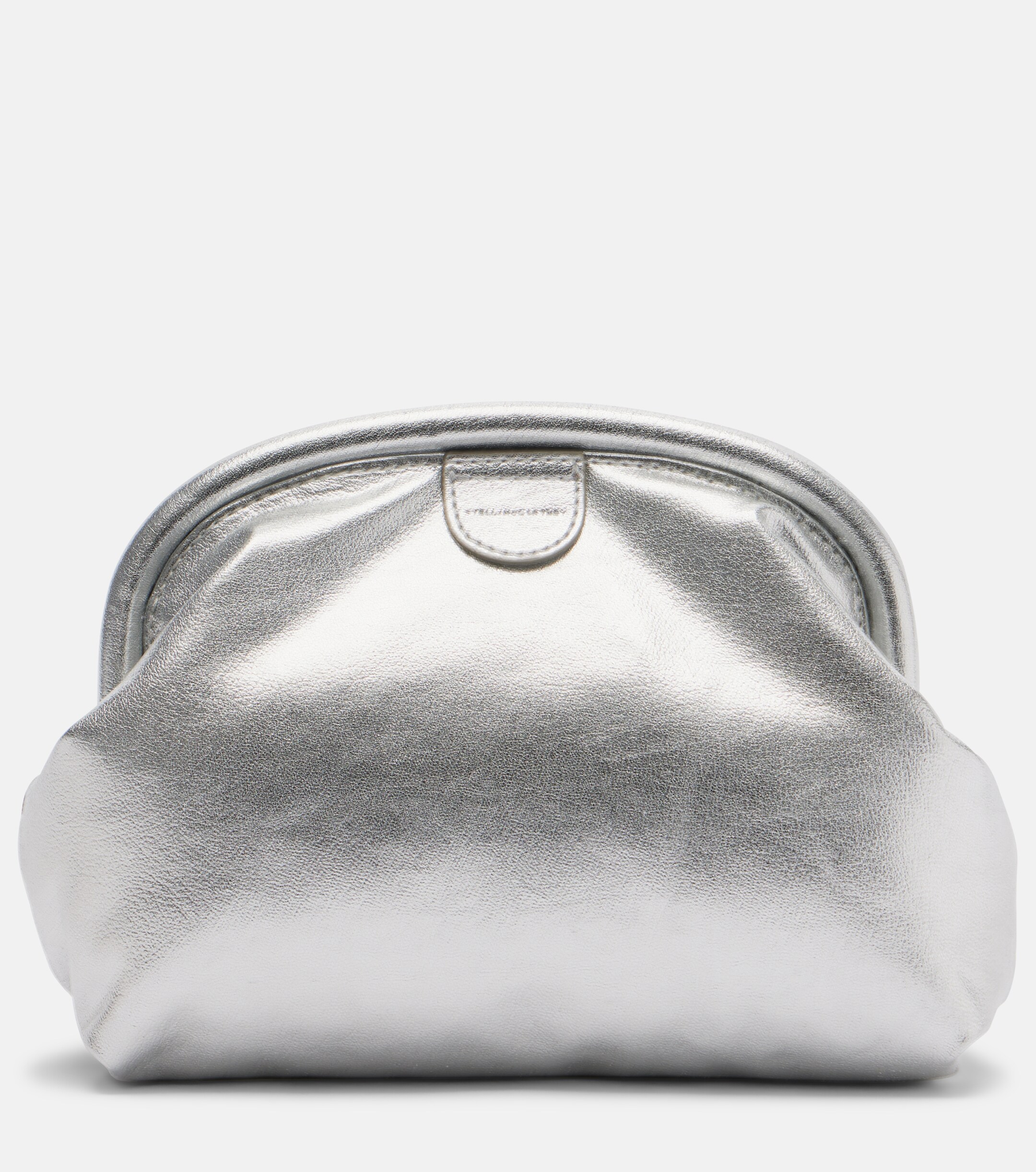 Stella McCartney Falabella padded metallic clutch