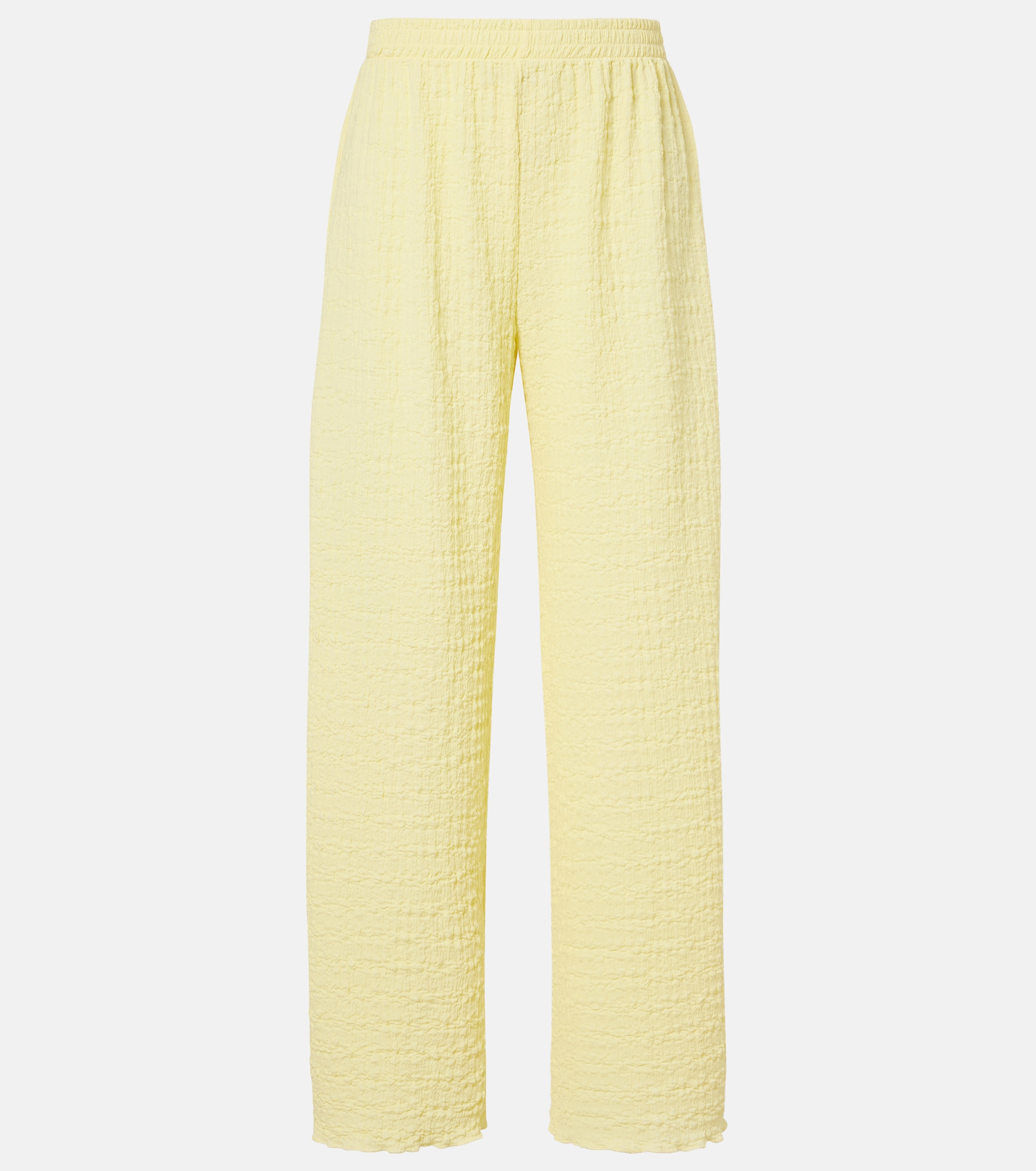 Jade Swim Mika seersucker wide-leg pants