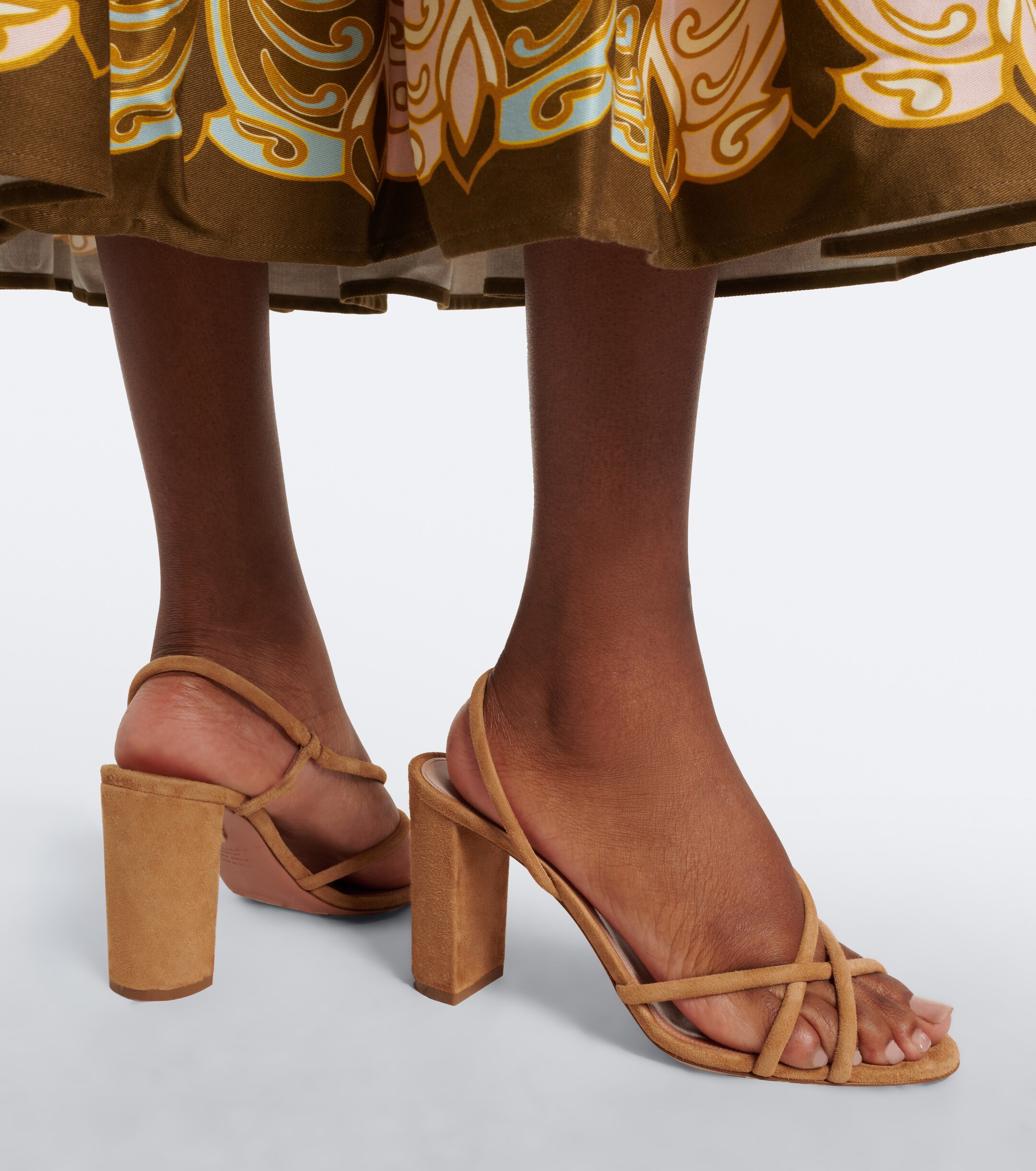 AQUAZZURA Aquazzura Horizon suede sandals