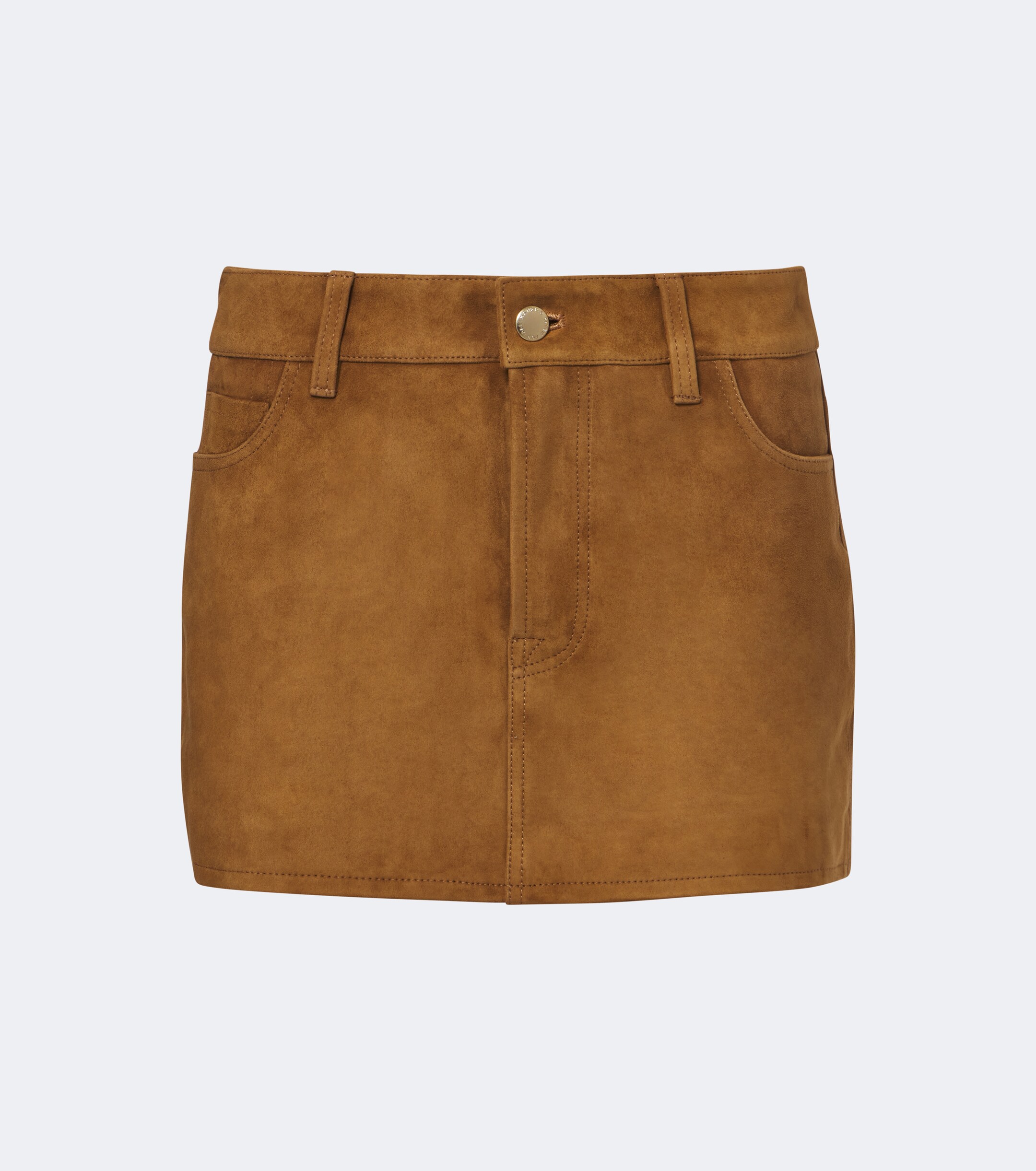 7 For All Mankind 7 For All Mankind Cherry suede miniskirt