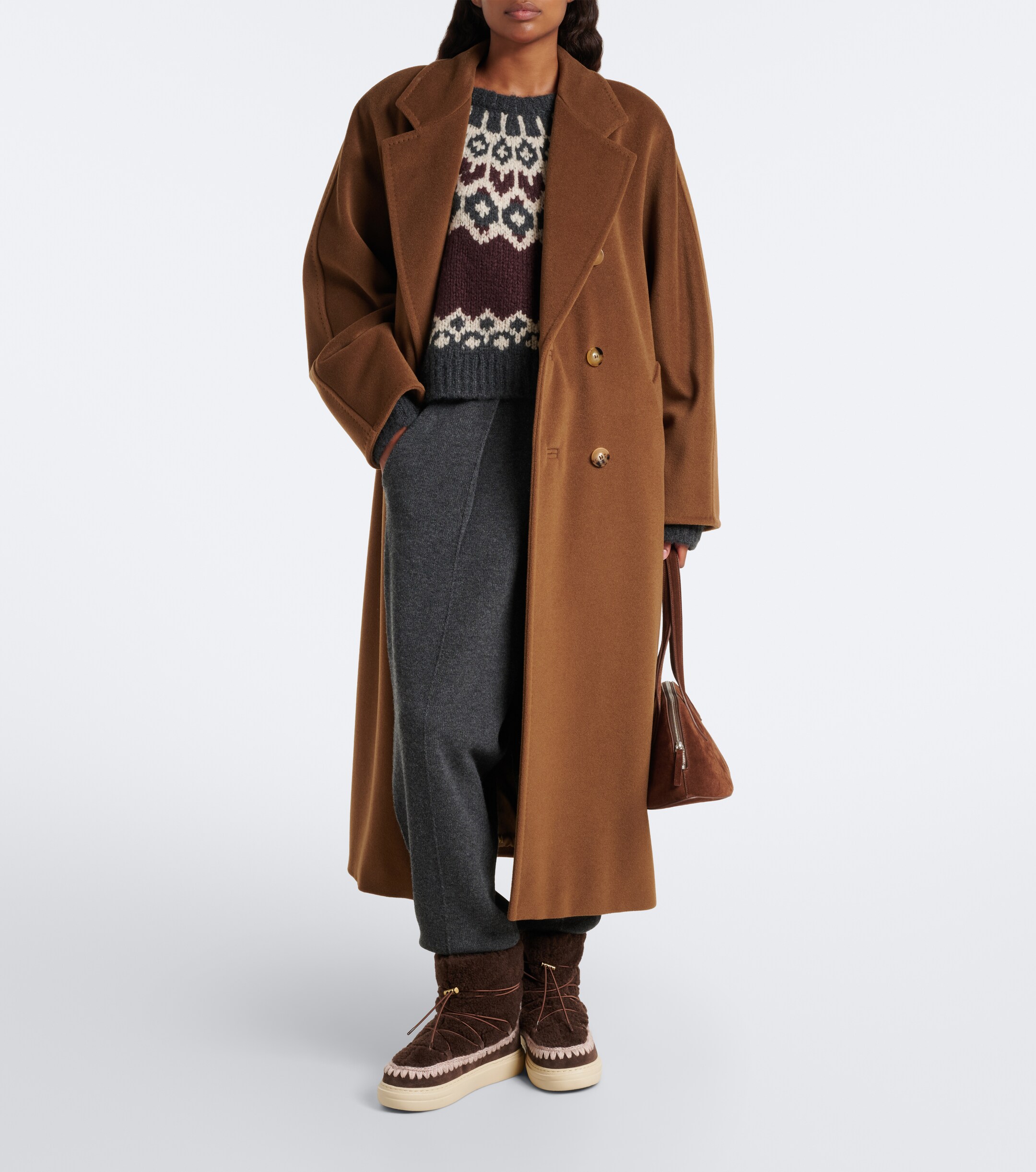 MOU Mou Sneaker Bold shearling ankle boots