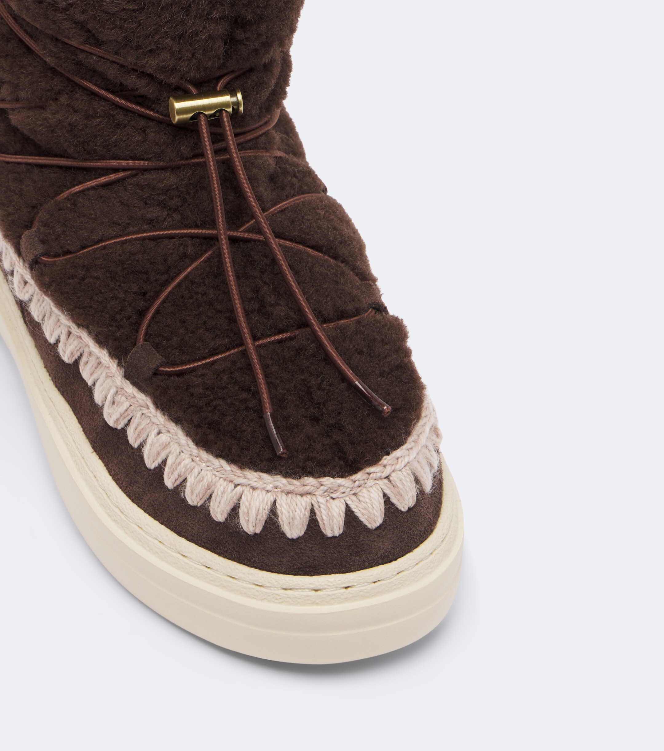 MOU Mou Sneaker Bold shearling ankle boots