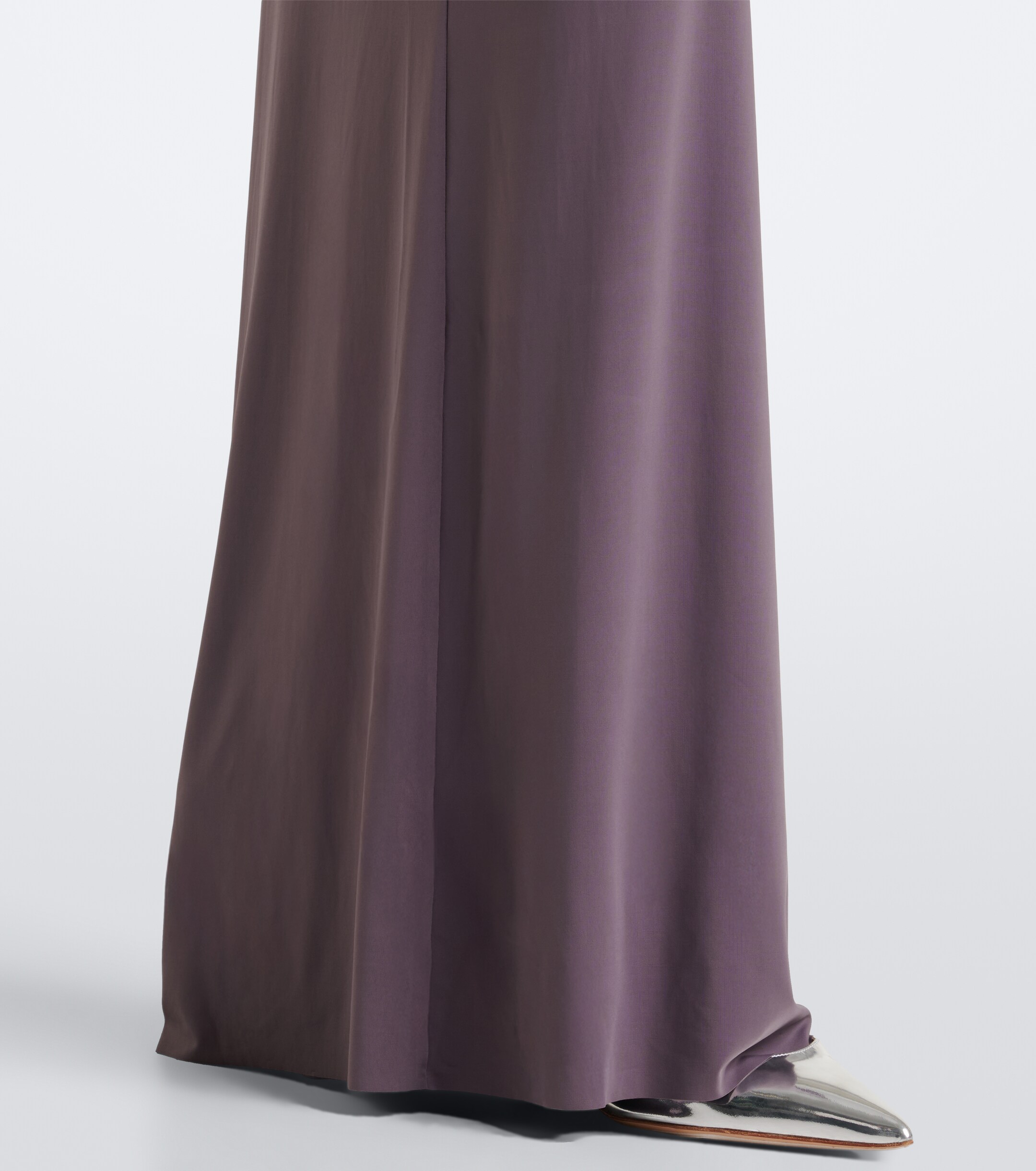 DE LA VALI De La Vali Jade cutout asymmetric jersey gown