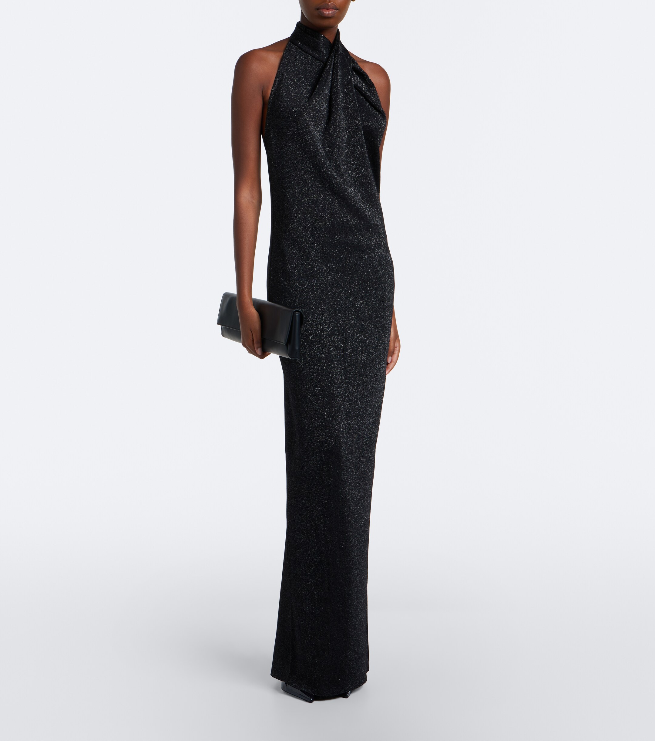 Balmain Balmain Lamé gown