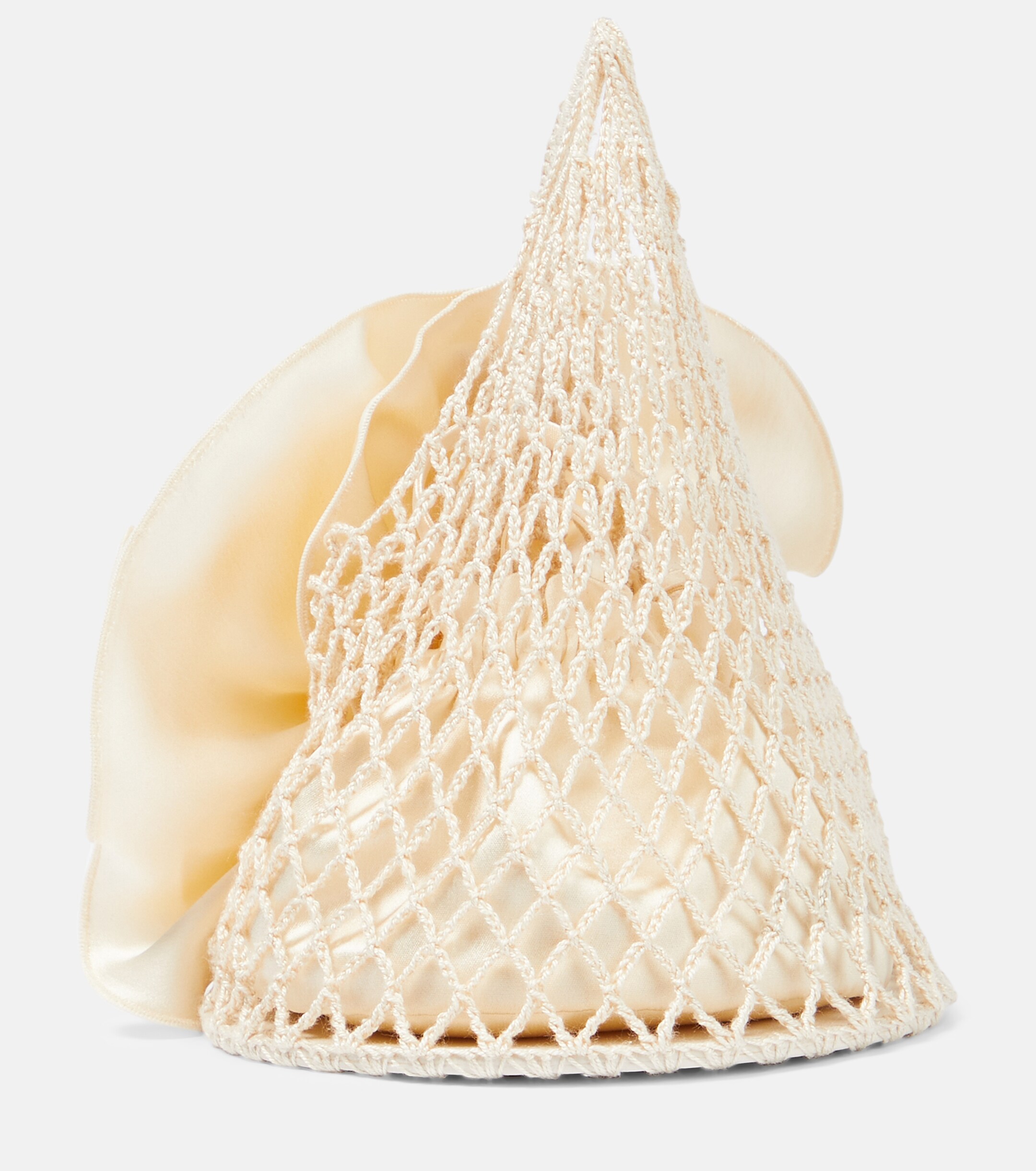 Magda Butrym Devana Small crochet tote bag