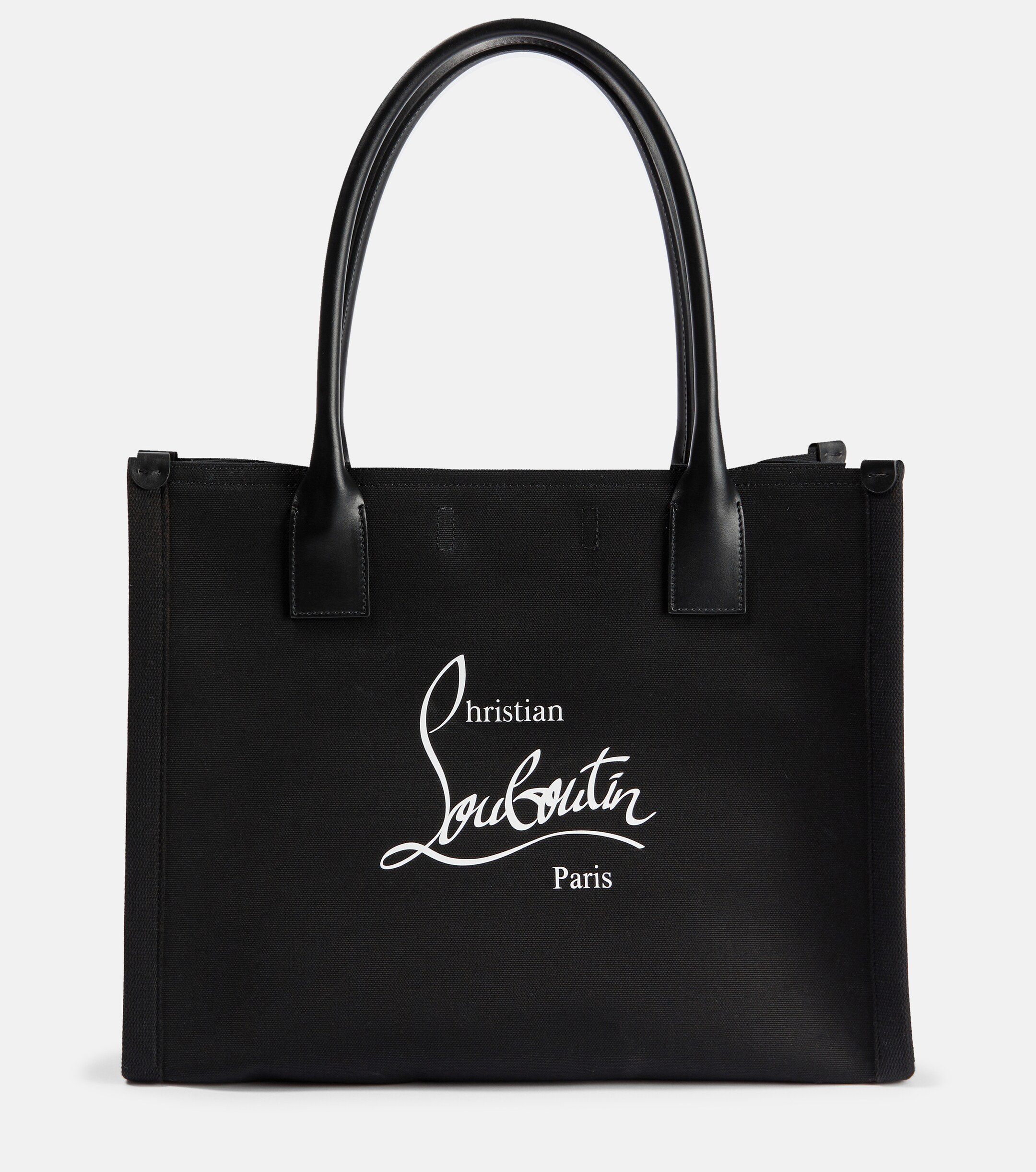 CHRISTIAN LOUBOUTIN Nastroloubi Large canvas tote bag